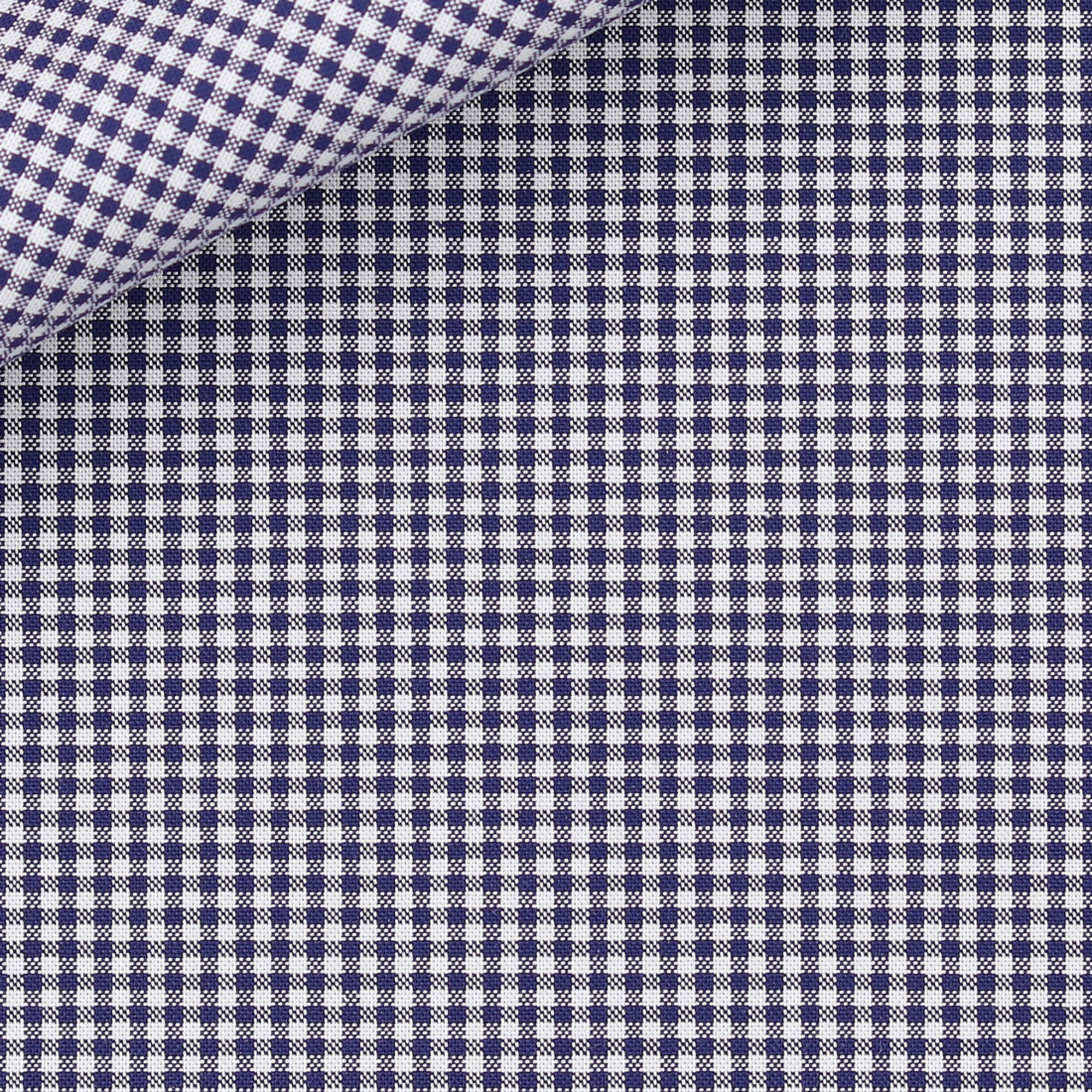 Oxford Check Pattern Blue