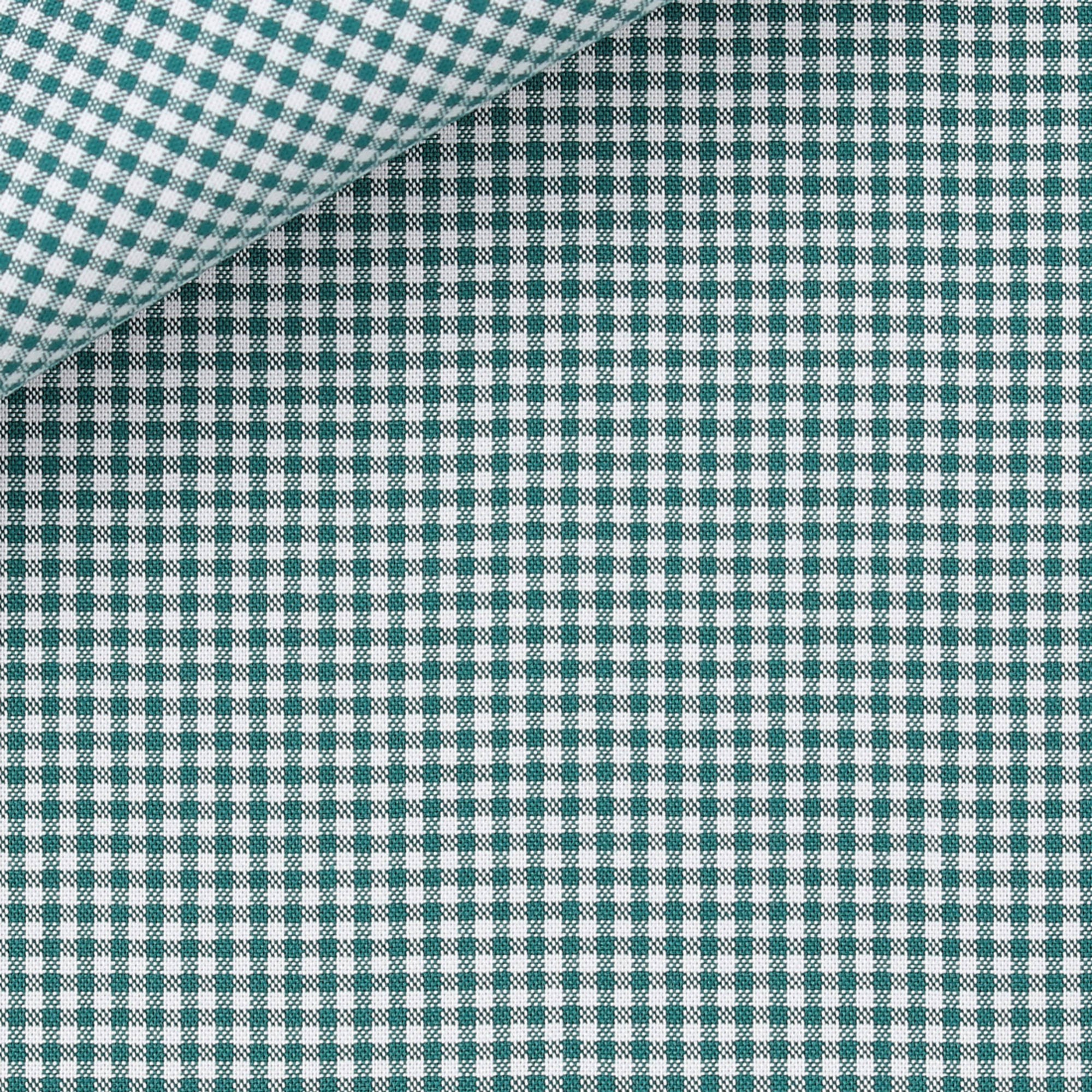 Oxford Check Pattern Green