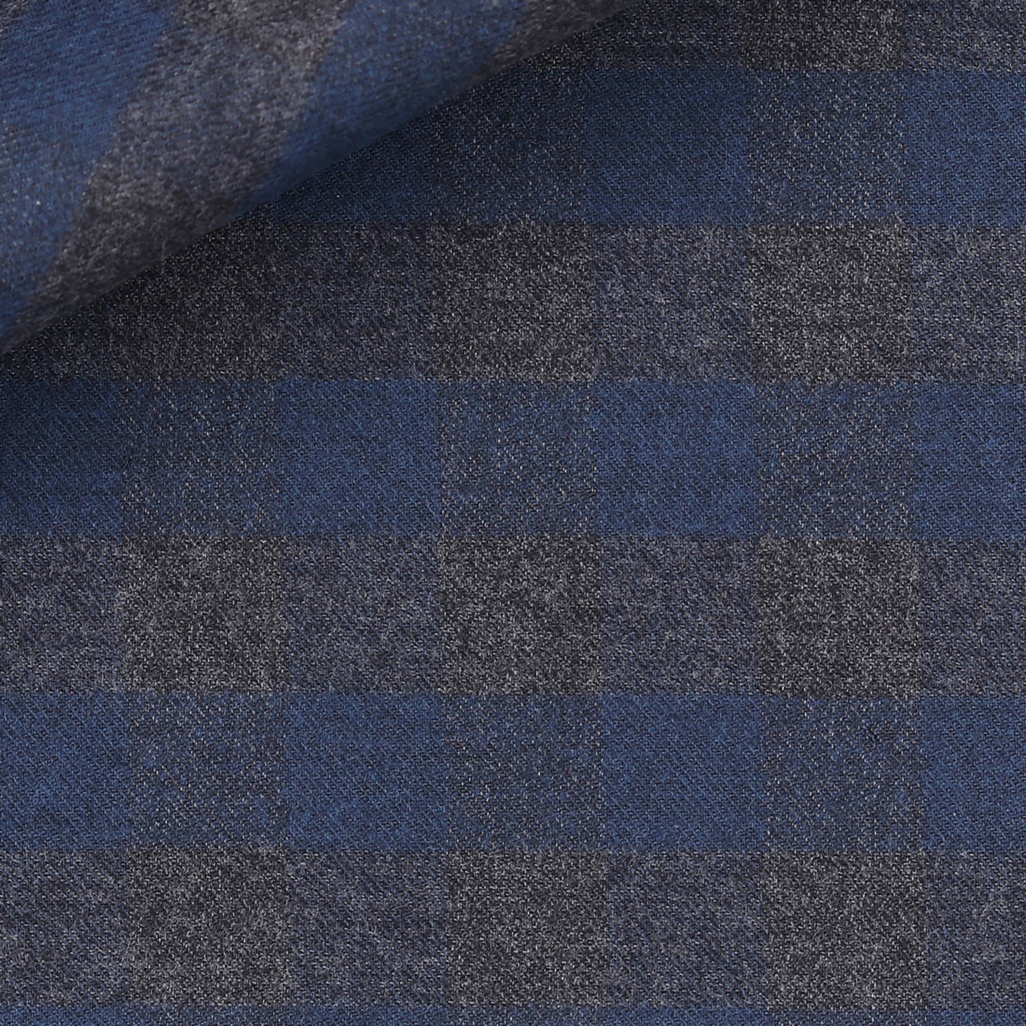 Twill Check Pattern Blue