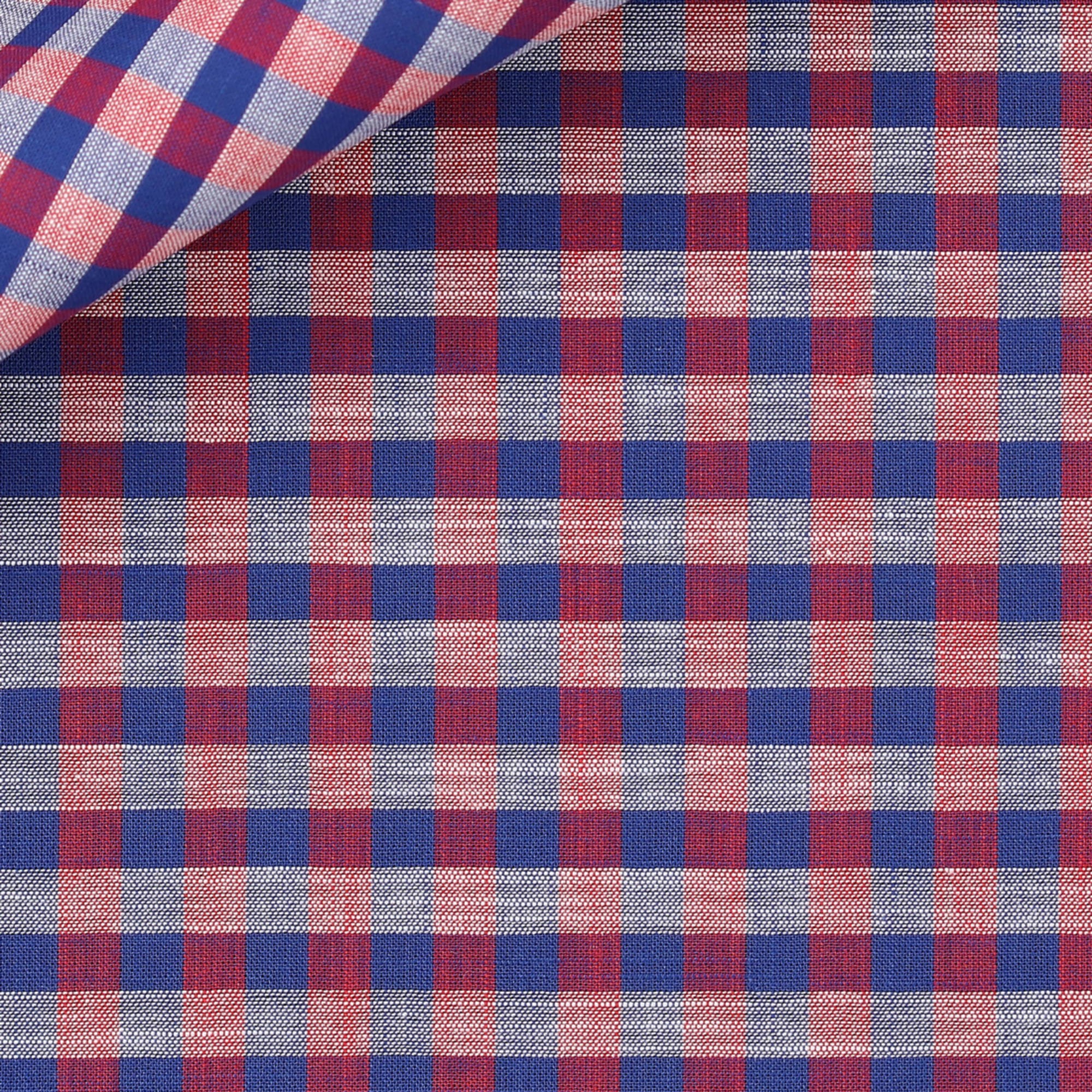 Chambray Check Pattern Pink