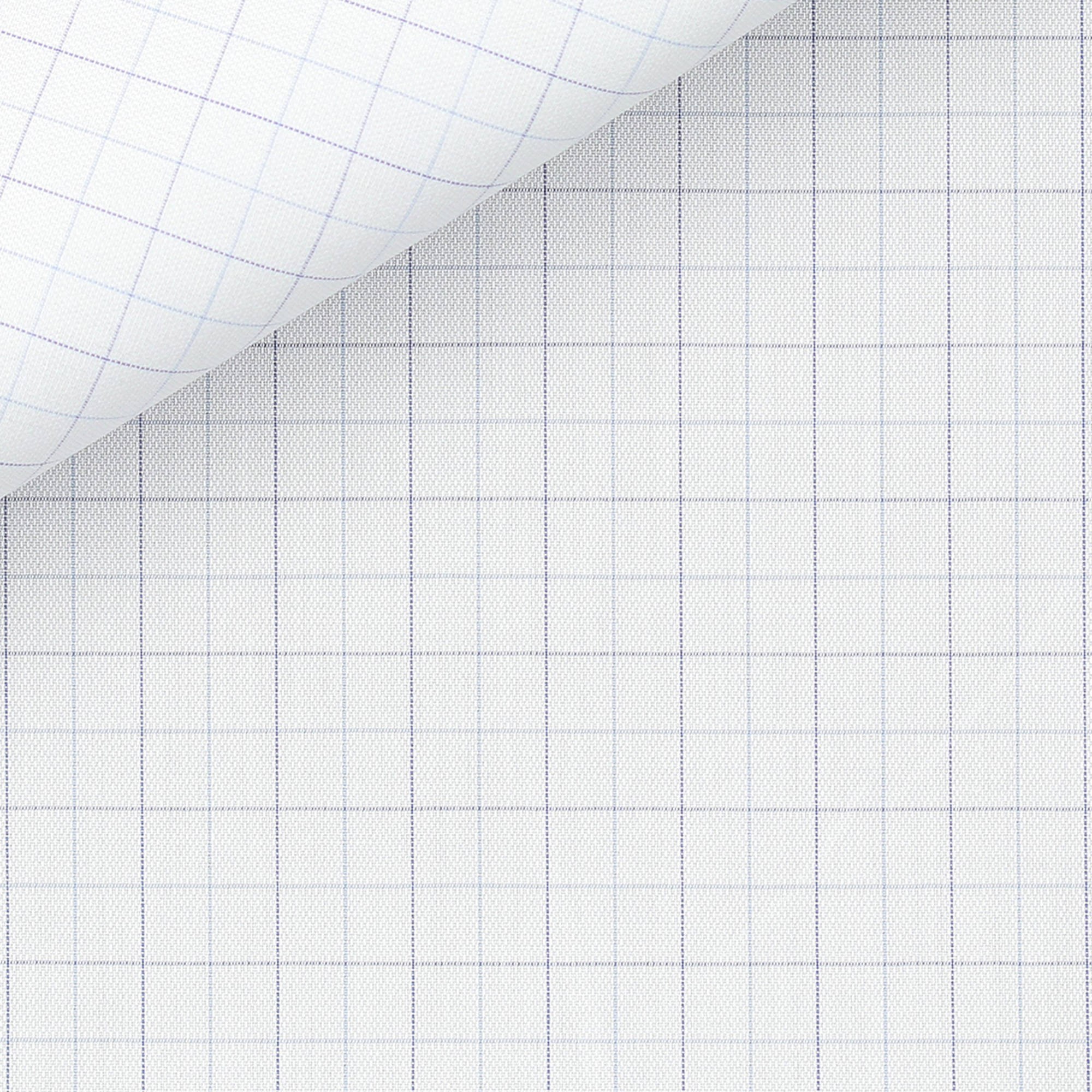 Oxford Check Pattern Blue