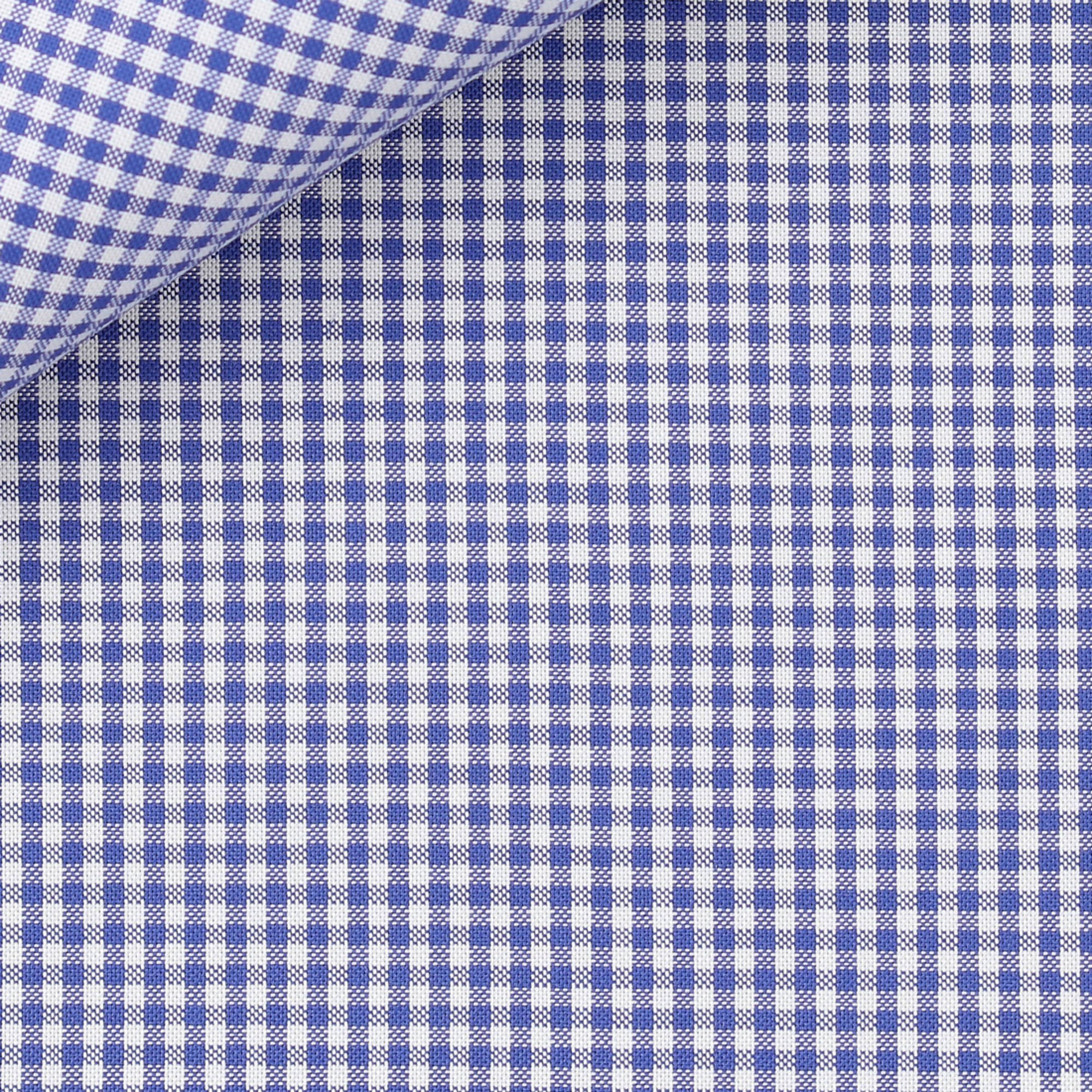 Oxford Check Pattern Blue