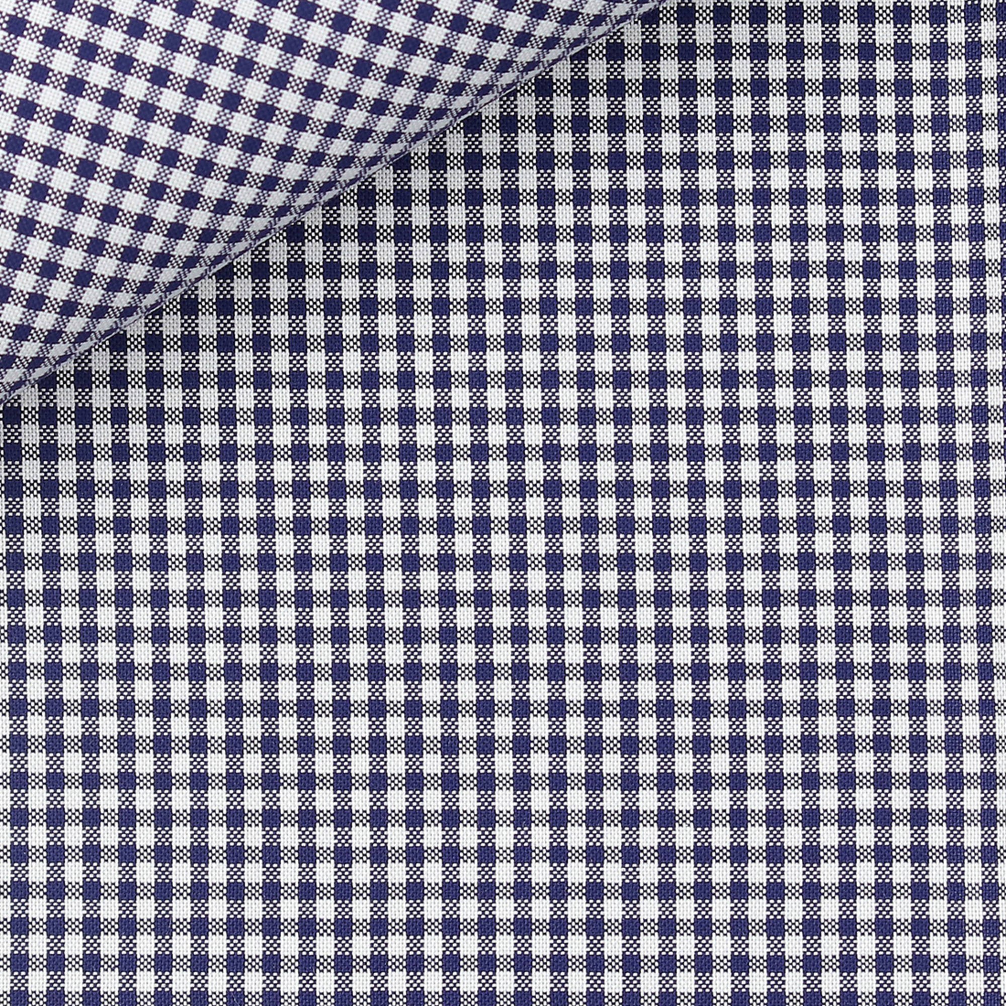 Oxford Check Pattern Blue