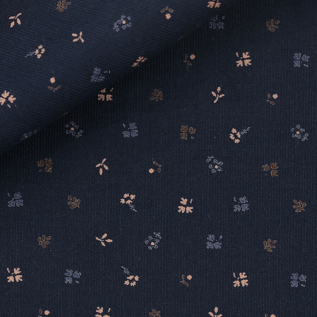 Corduroy Pattern Blue