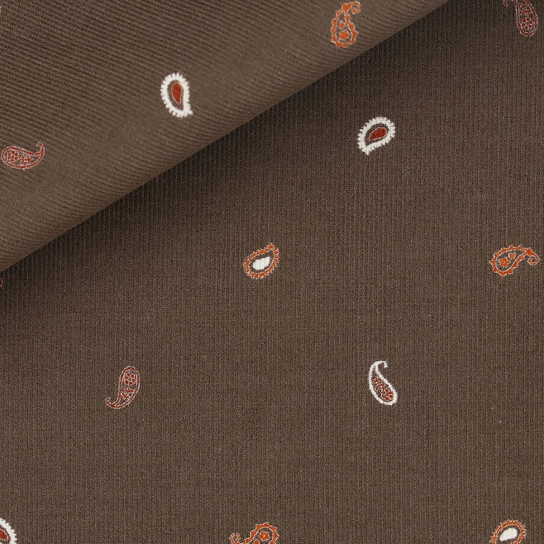 Corduroy Pattern Brown