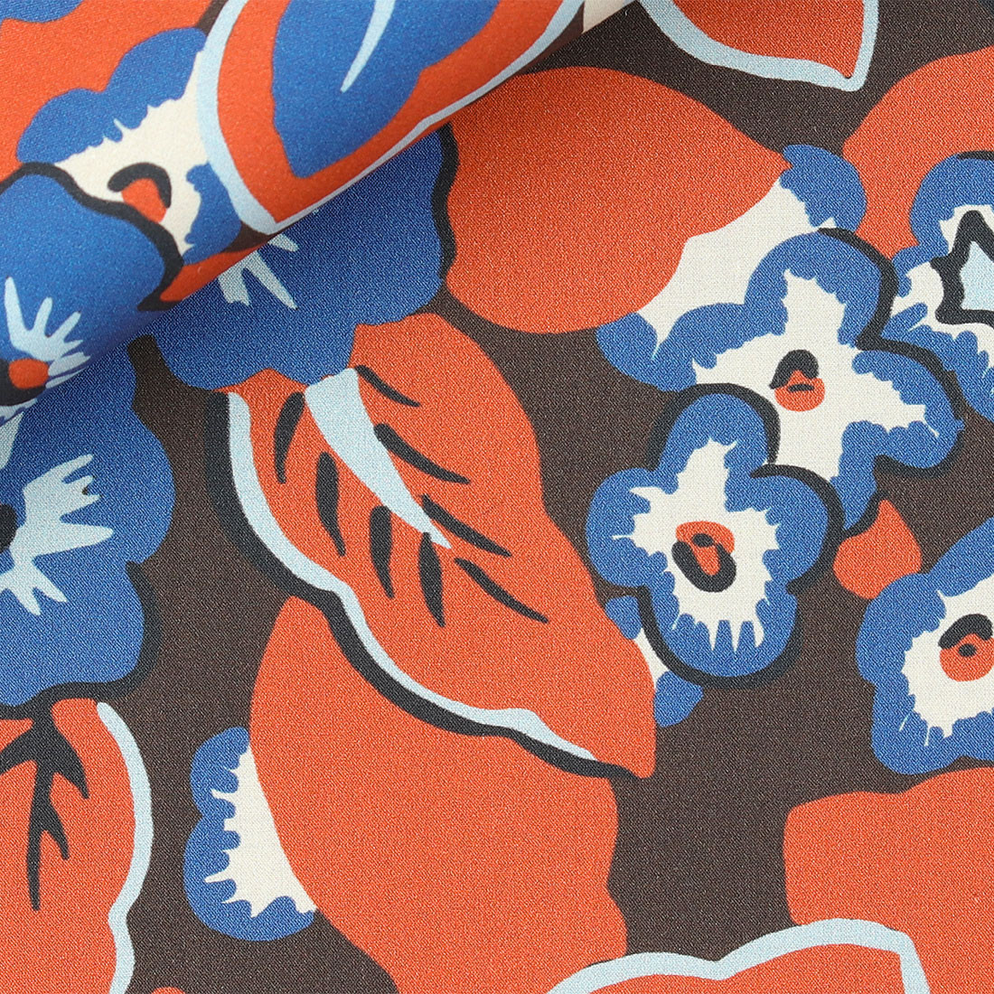 Twill Pattern Orange