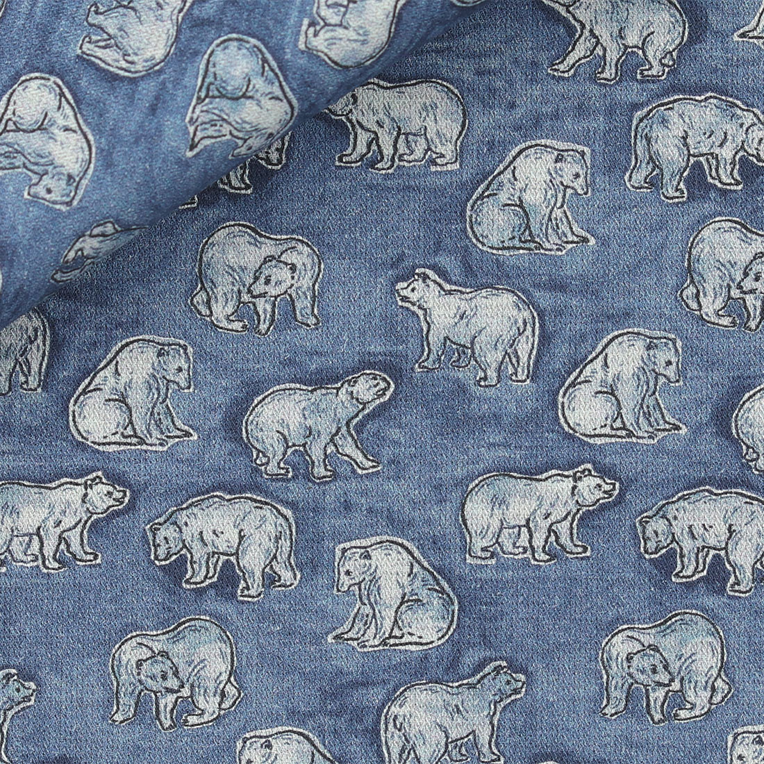 Twill Pattern Blue