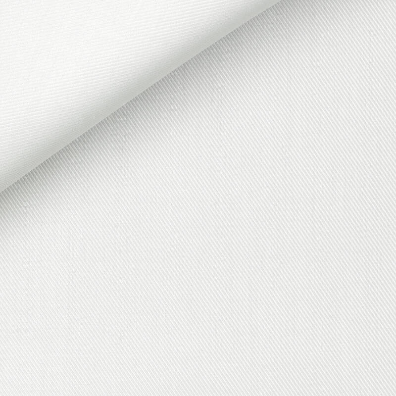 Twill Plain White