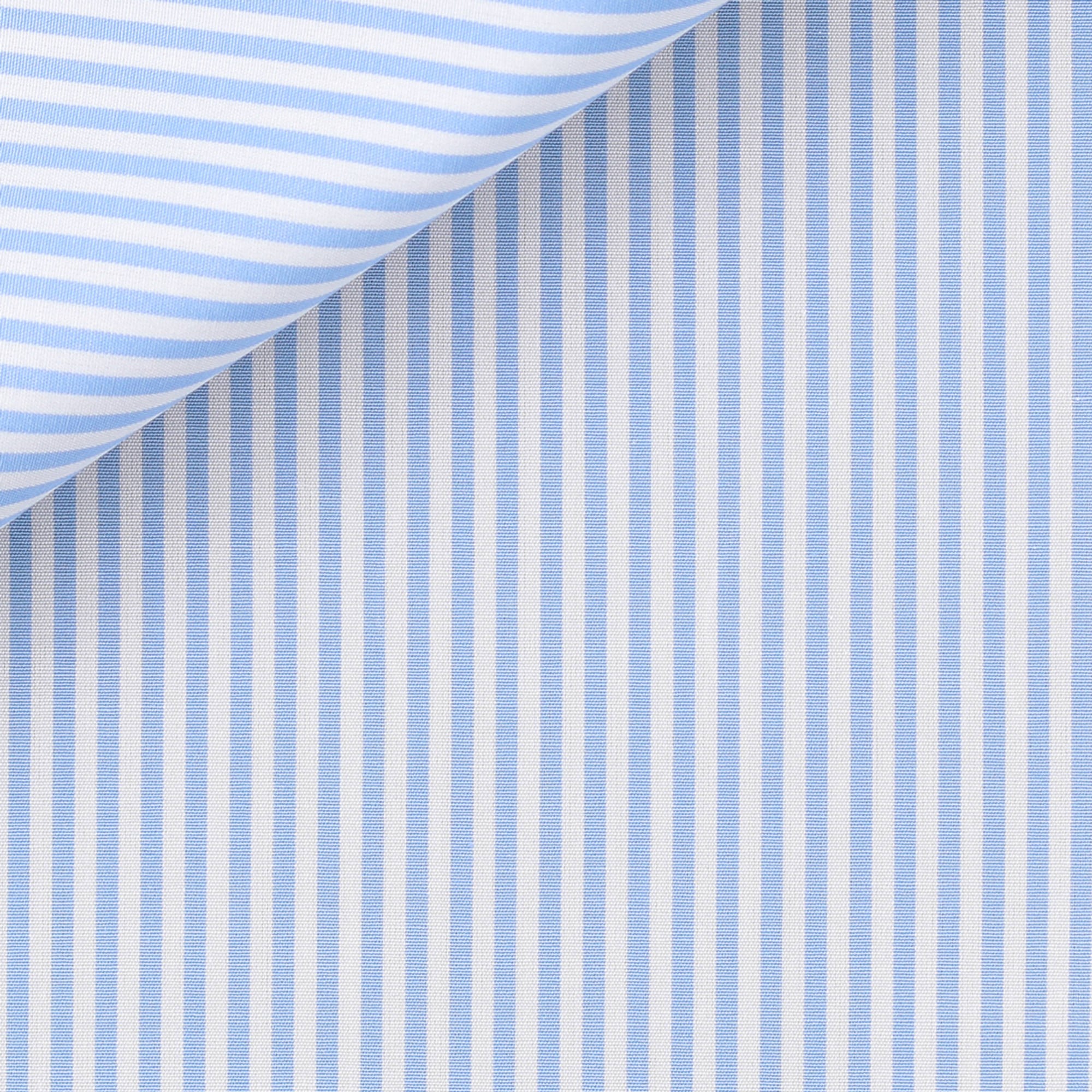 Poplin Stripes Blue