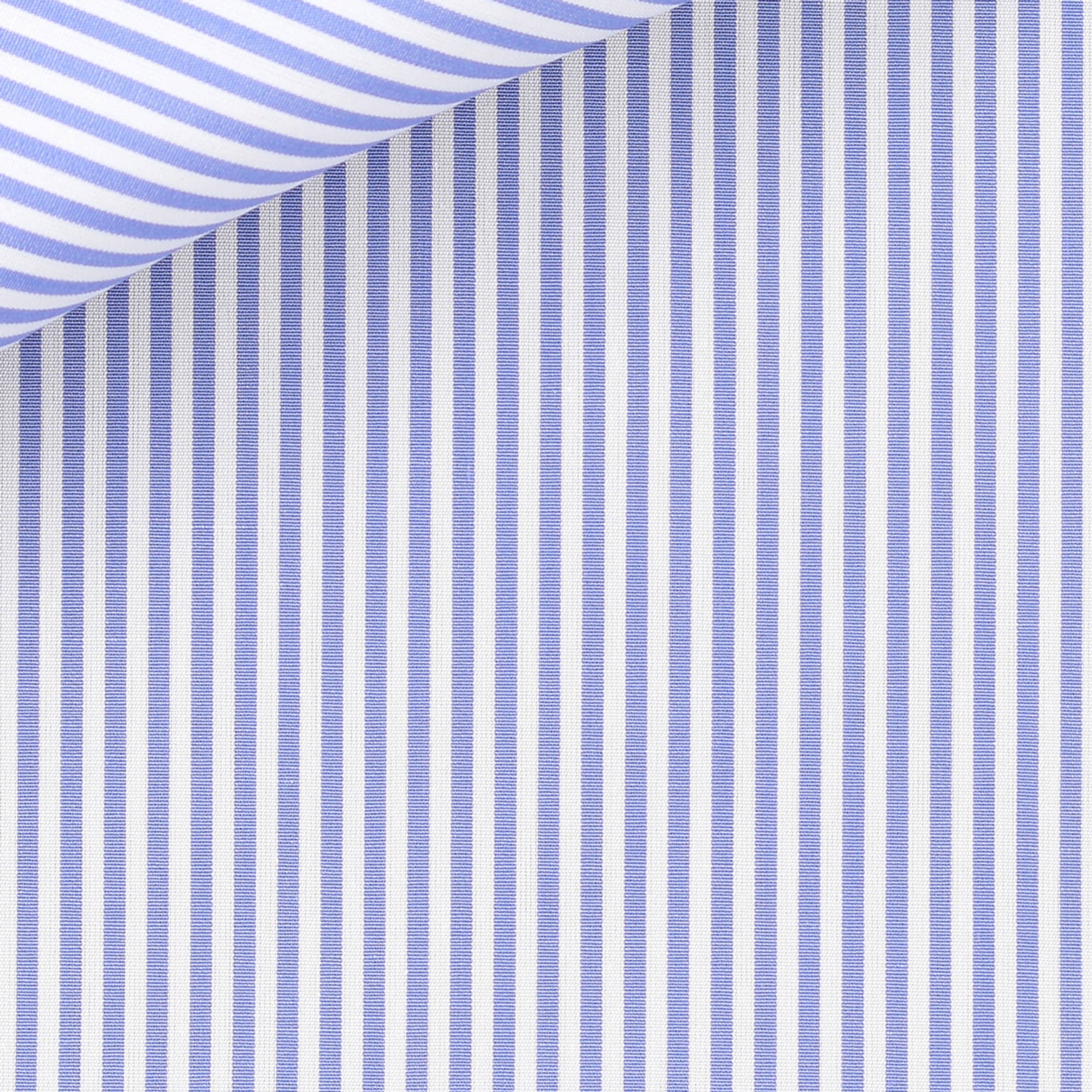 Poplin Stripes Blue