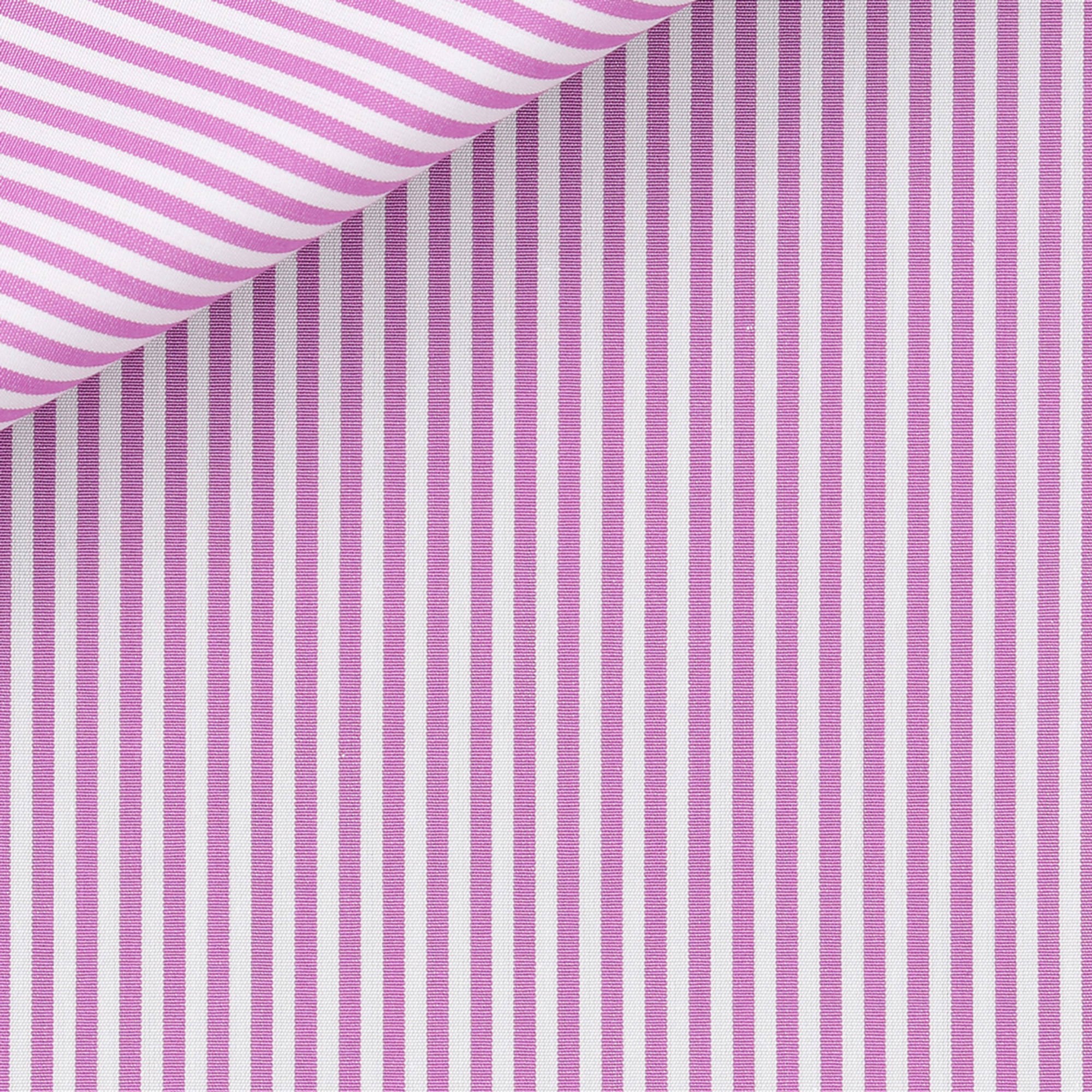 Poplin Stripes Purple