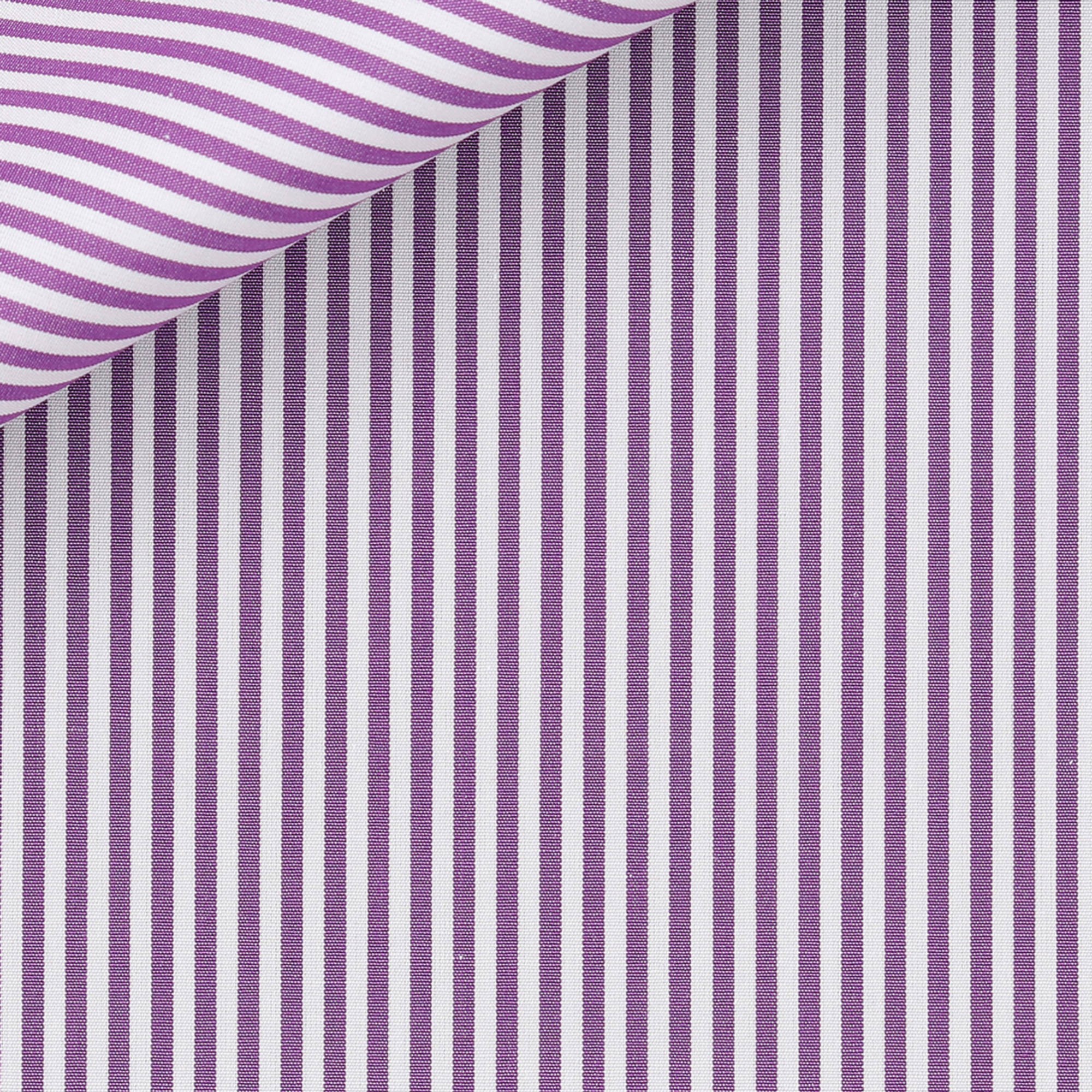 Poplin Stripes Purple