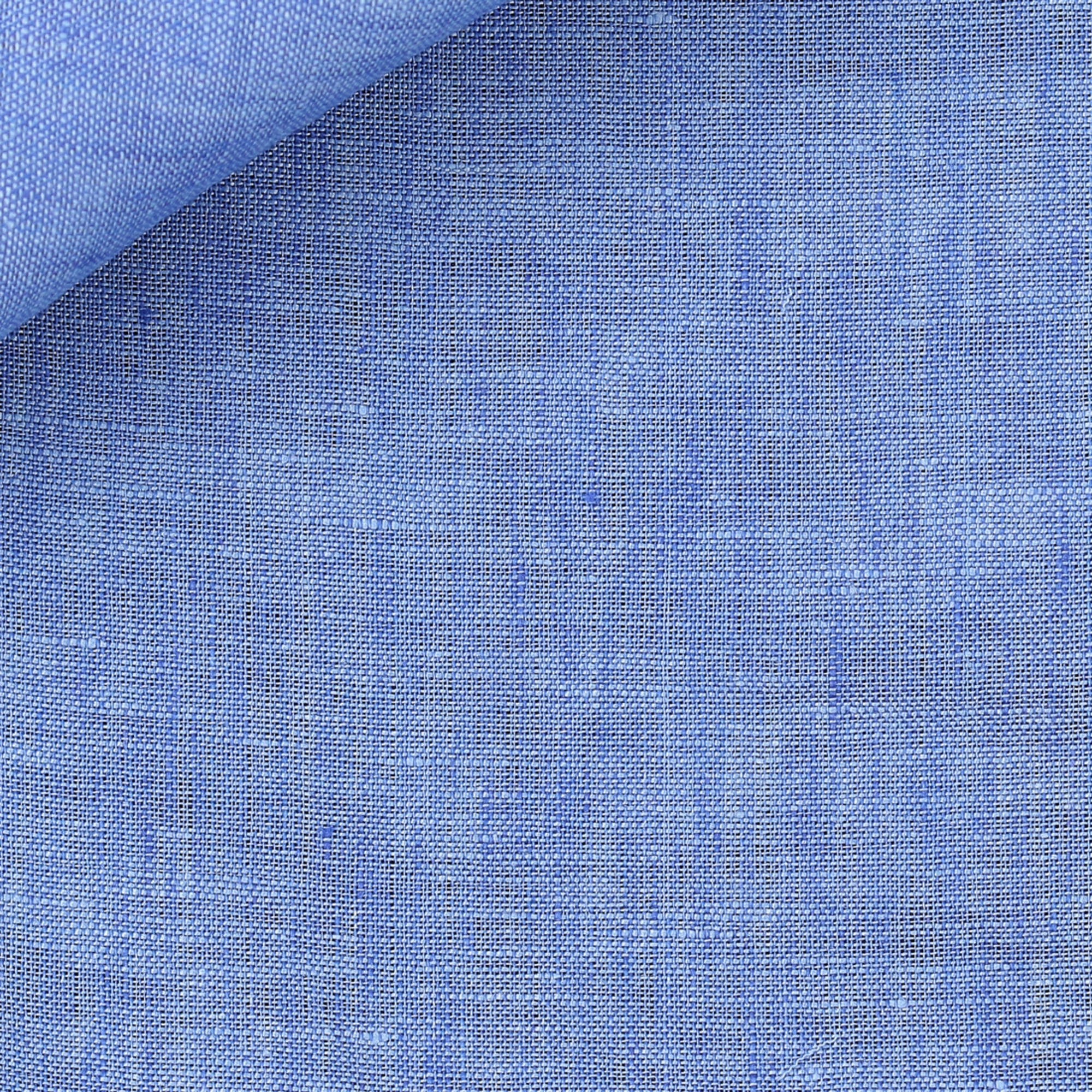 Linen Plain Blue