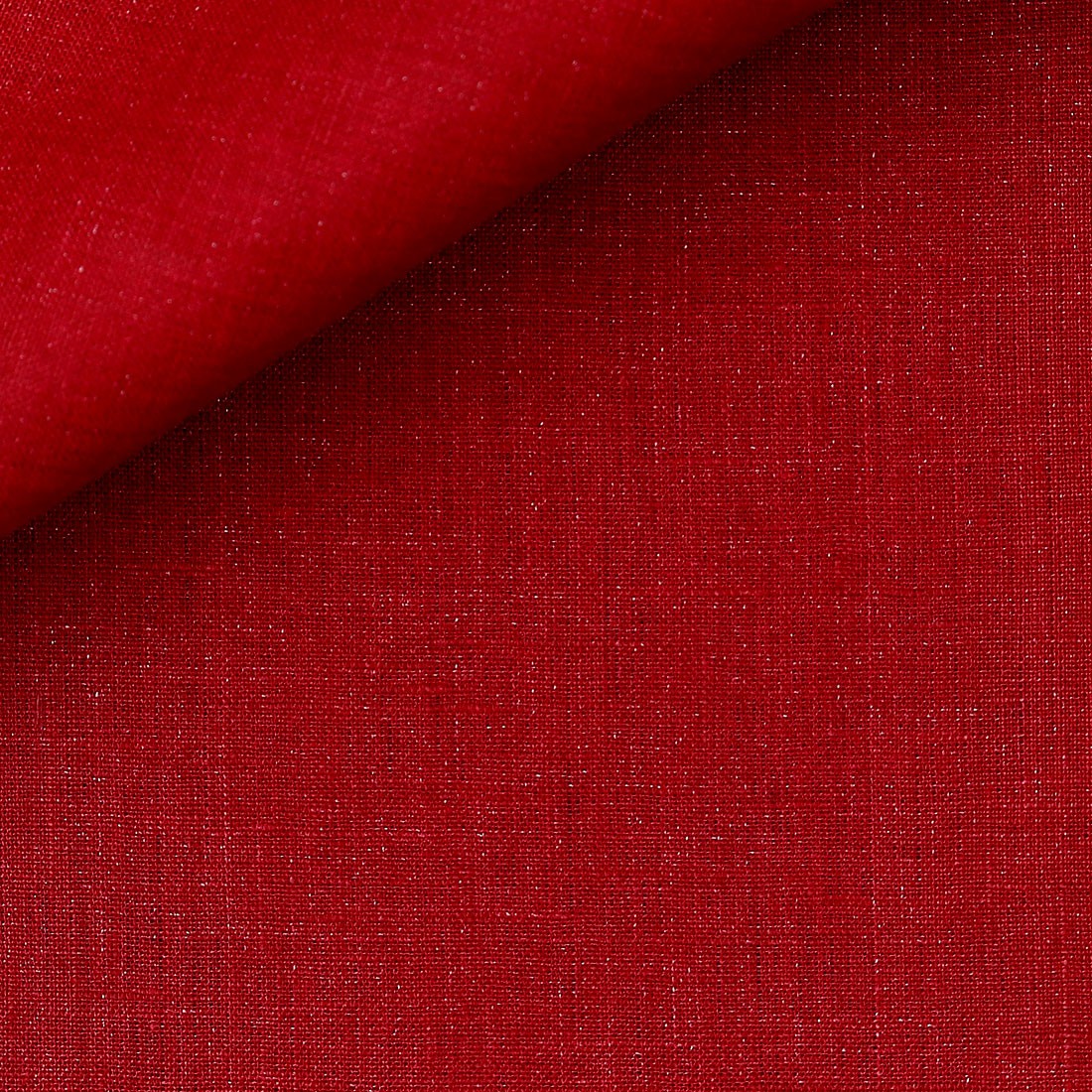 Linen Plain Red