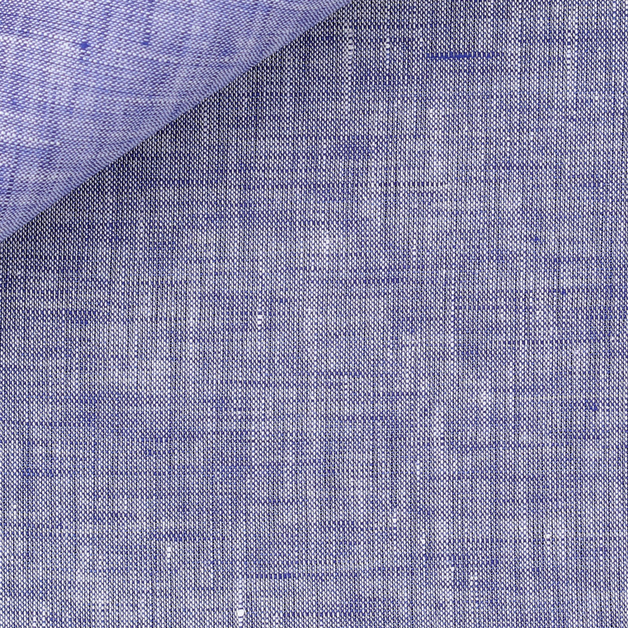 Linen Plain Blue