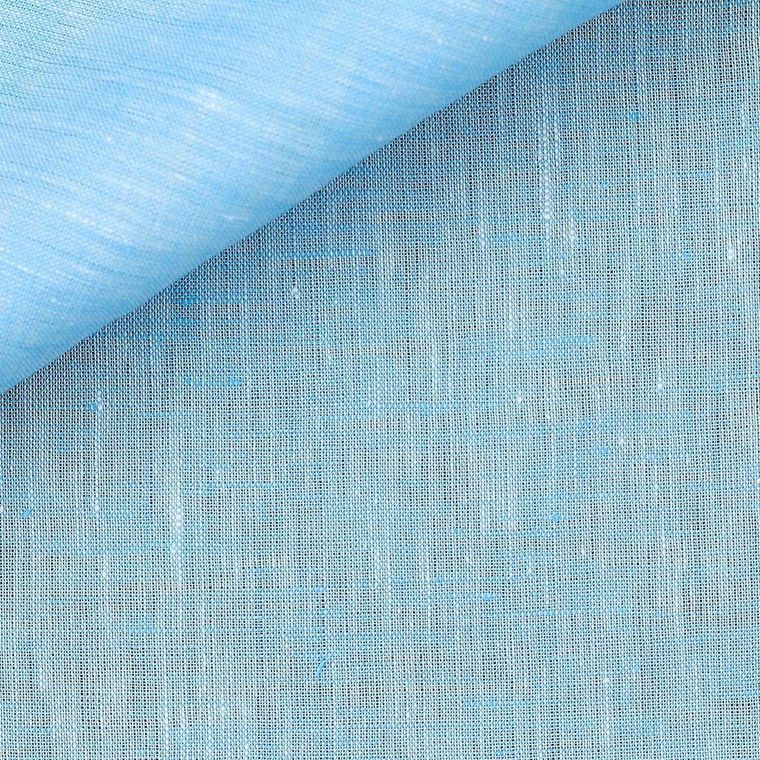 Linen Plain Blue