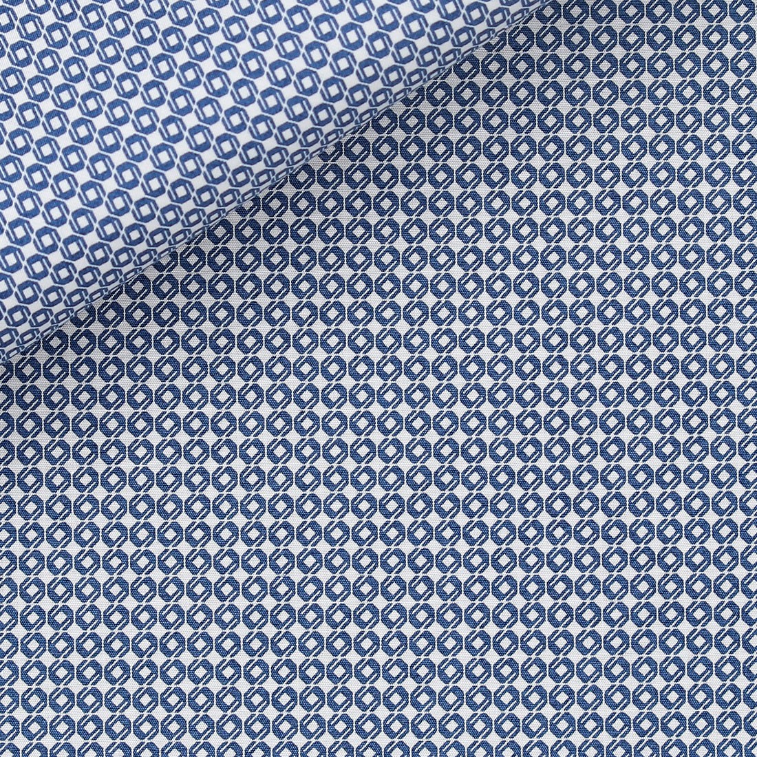 Poplin Pattern Blue