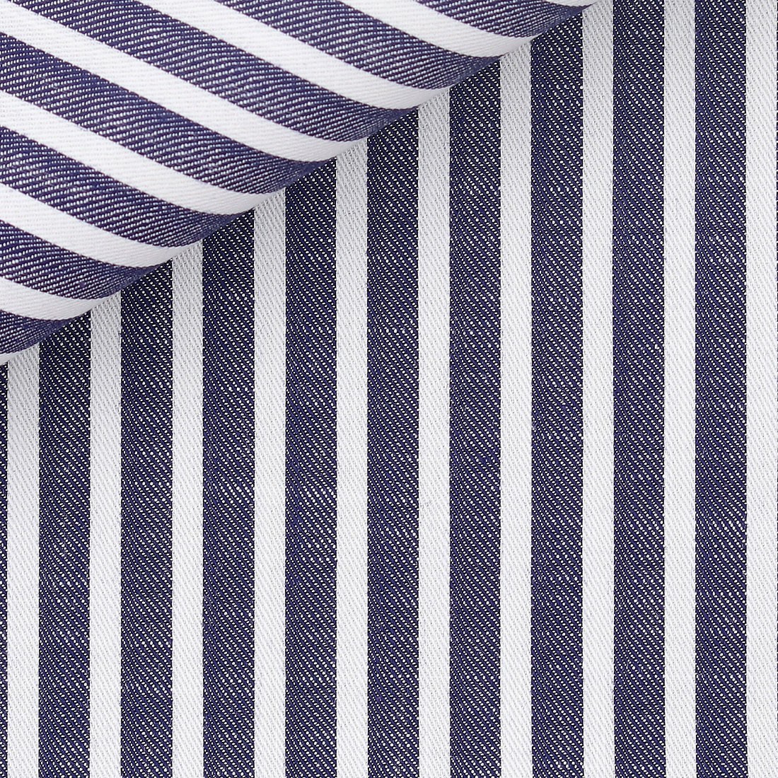 Chambray Stripes Blue