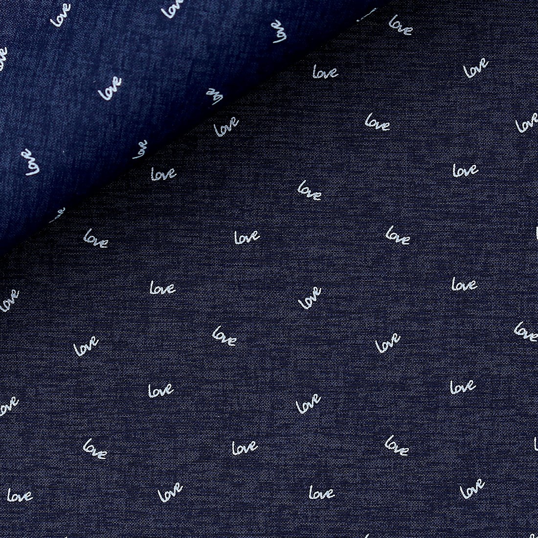 Poplin Pattern Blue