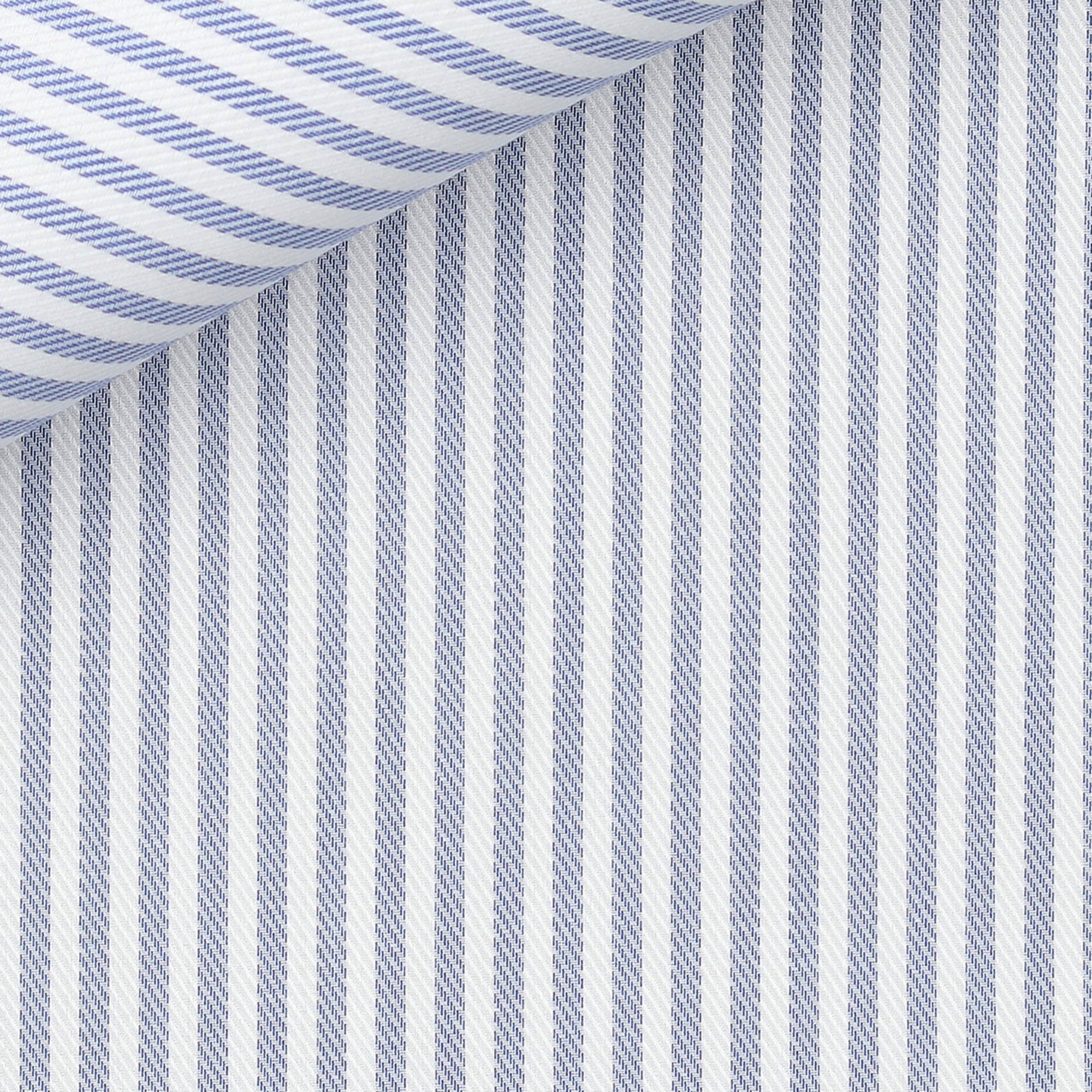 Twill Stripes Blue