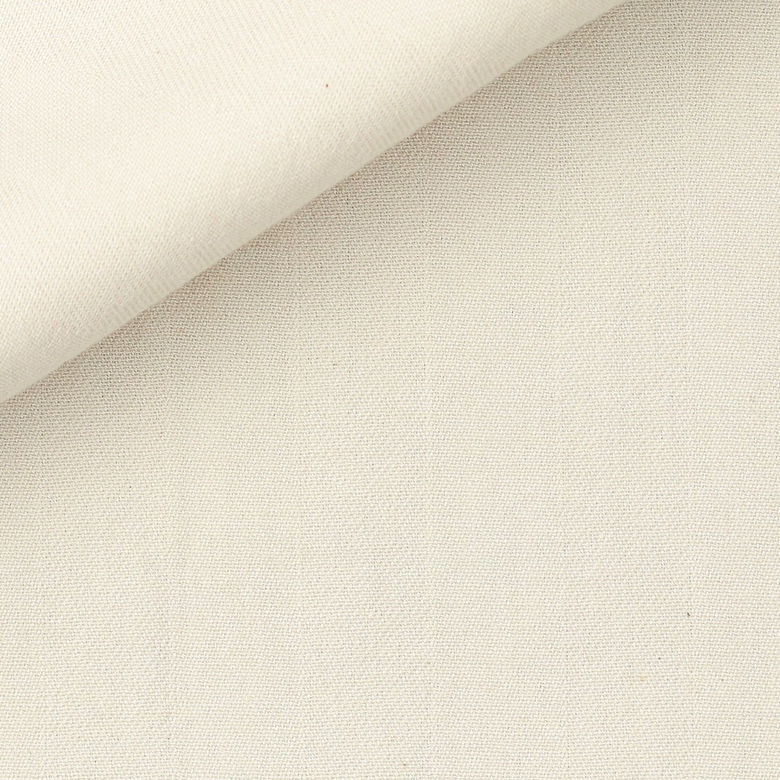 Twill Plain White