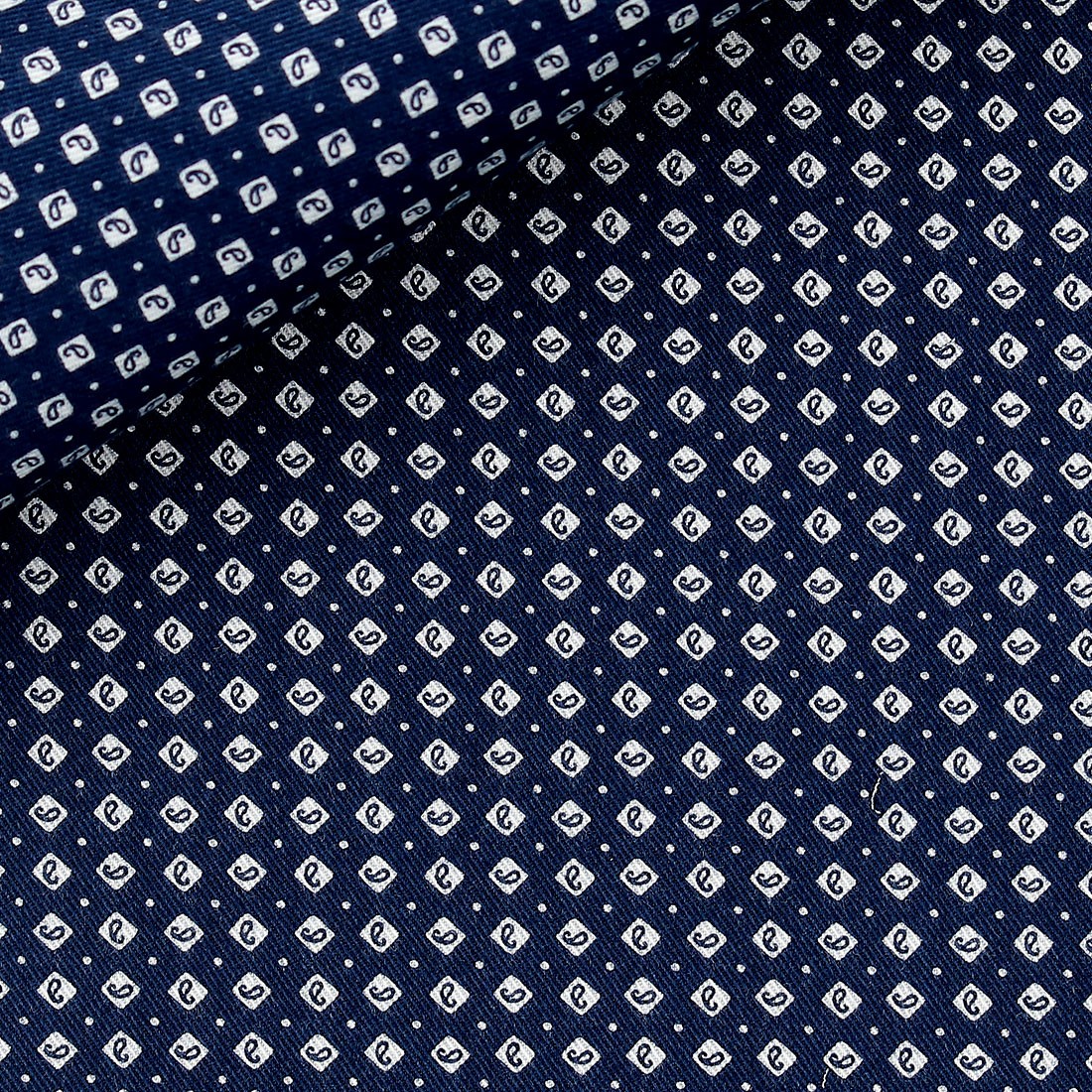 Poplin Pattern Blue