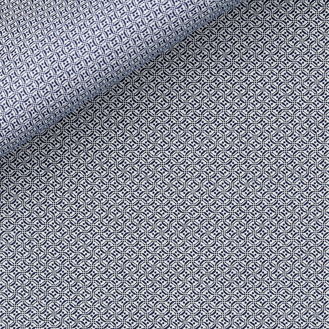Poplin Pattern Blue