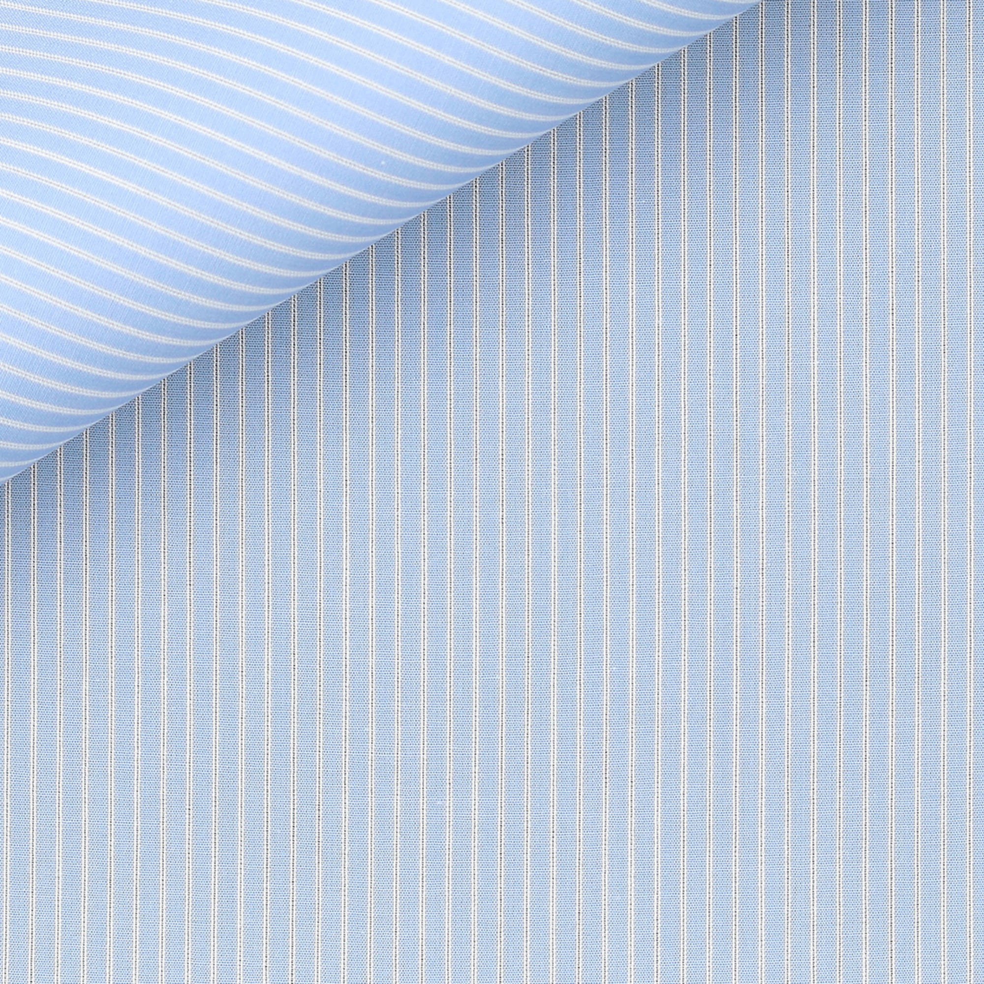 Poplin Stripes Blue