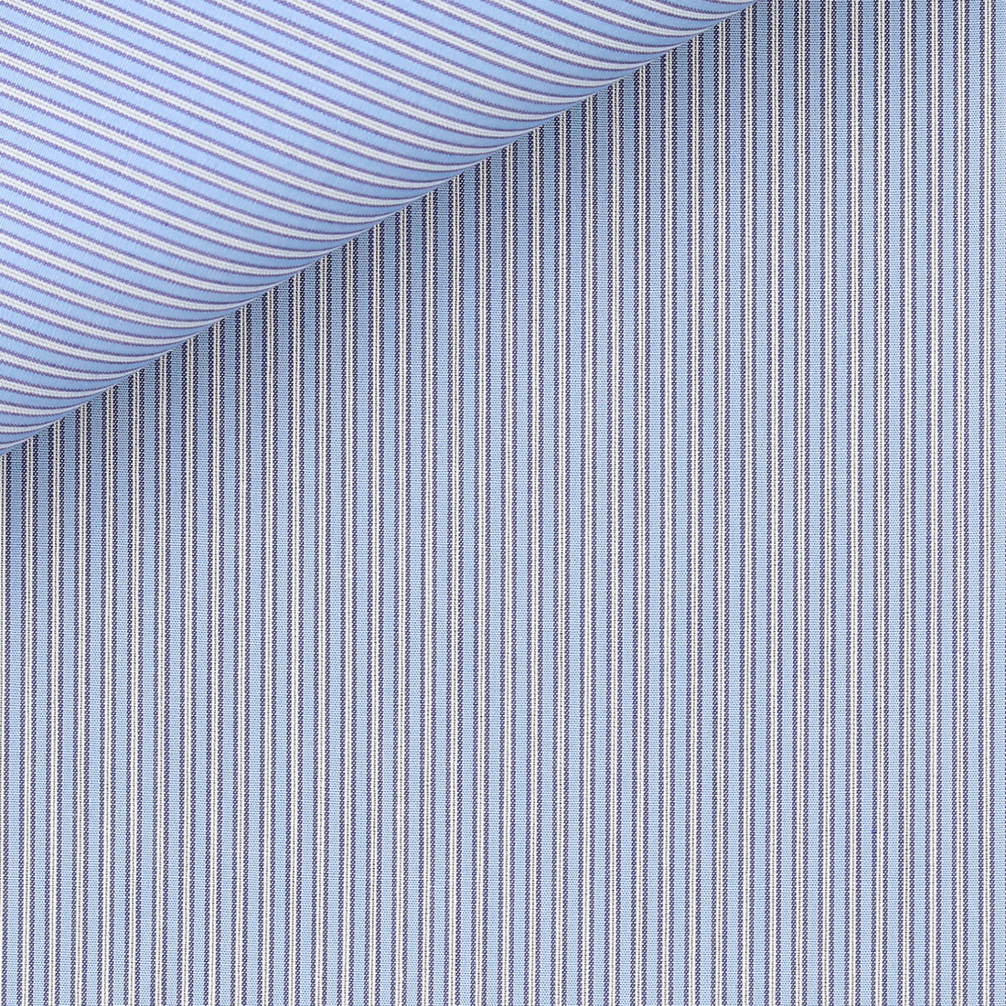 Poplin Stripes Blue