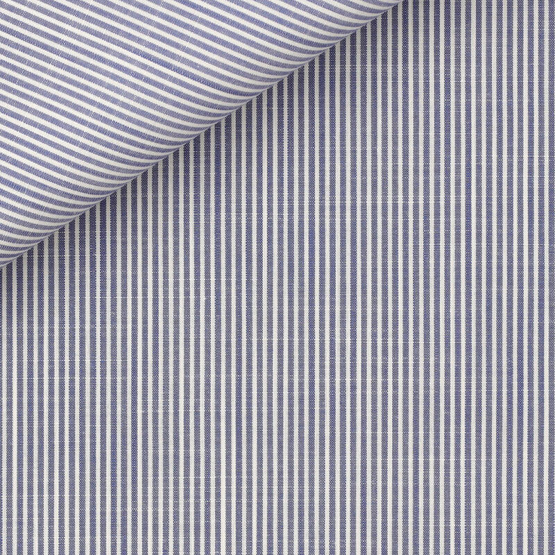 Chambray Stripes Blue
