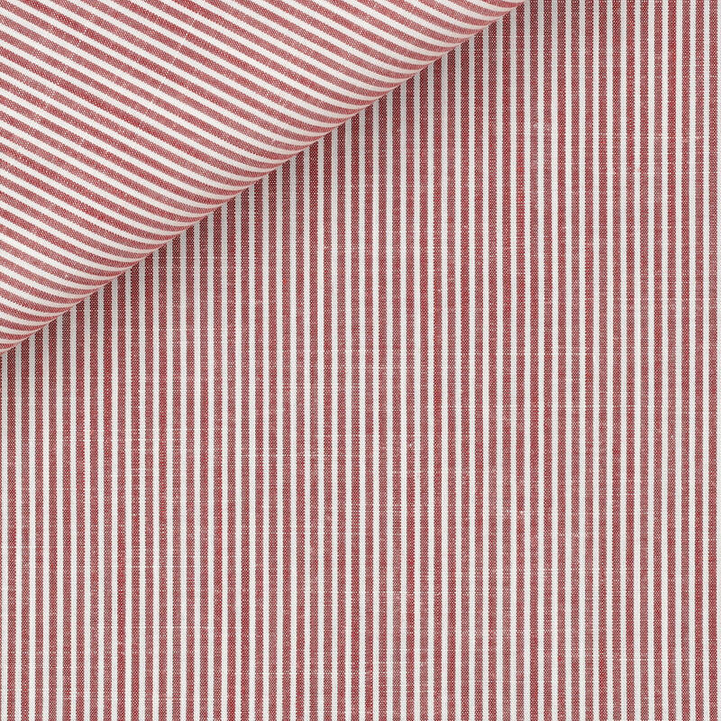 Chambray Stripes Bordeaux