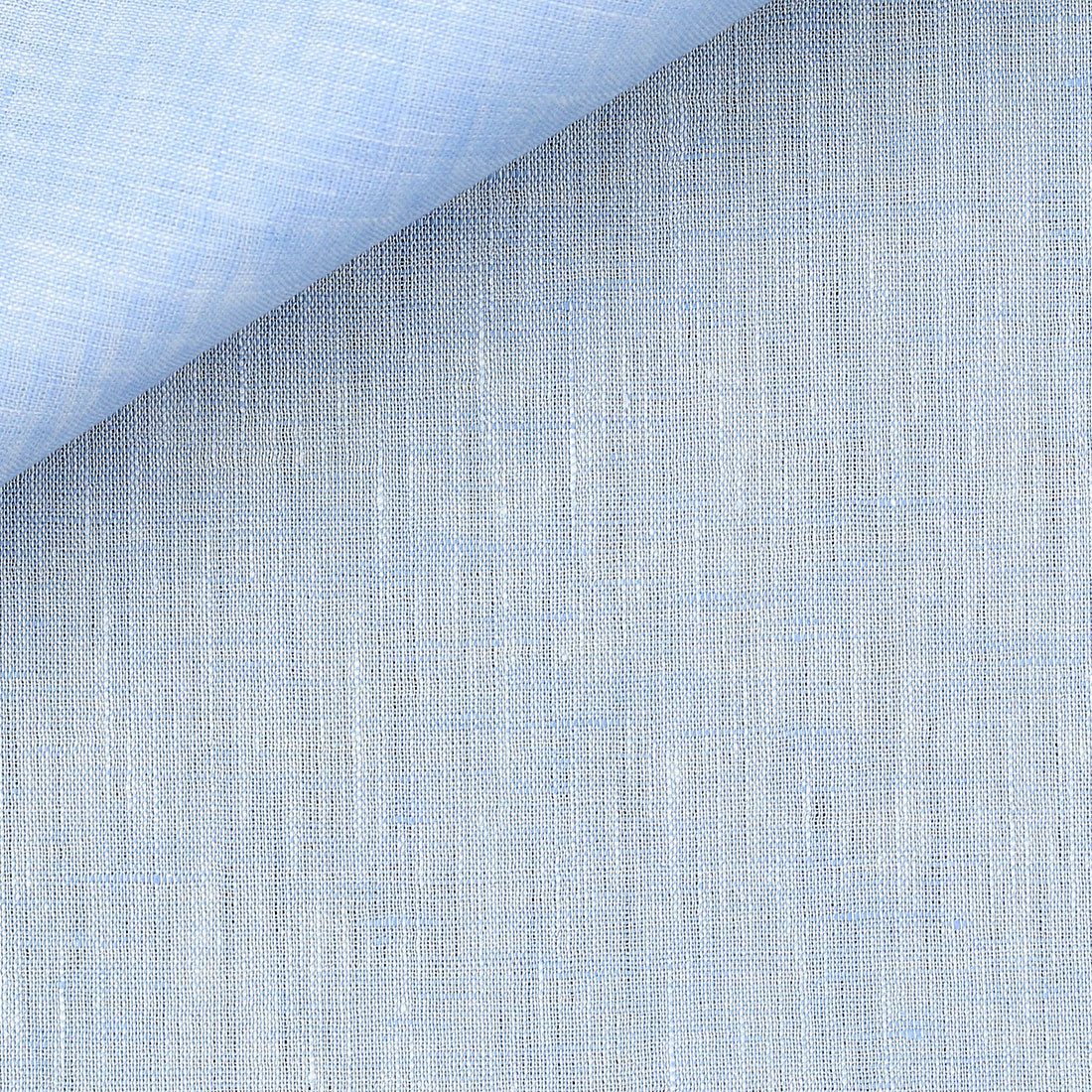 Linen Plain Blue
