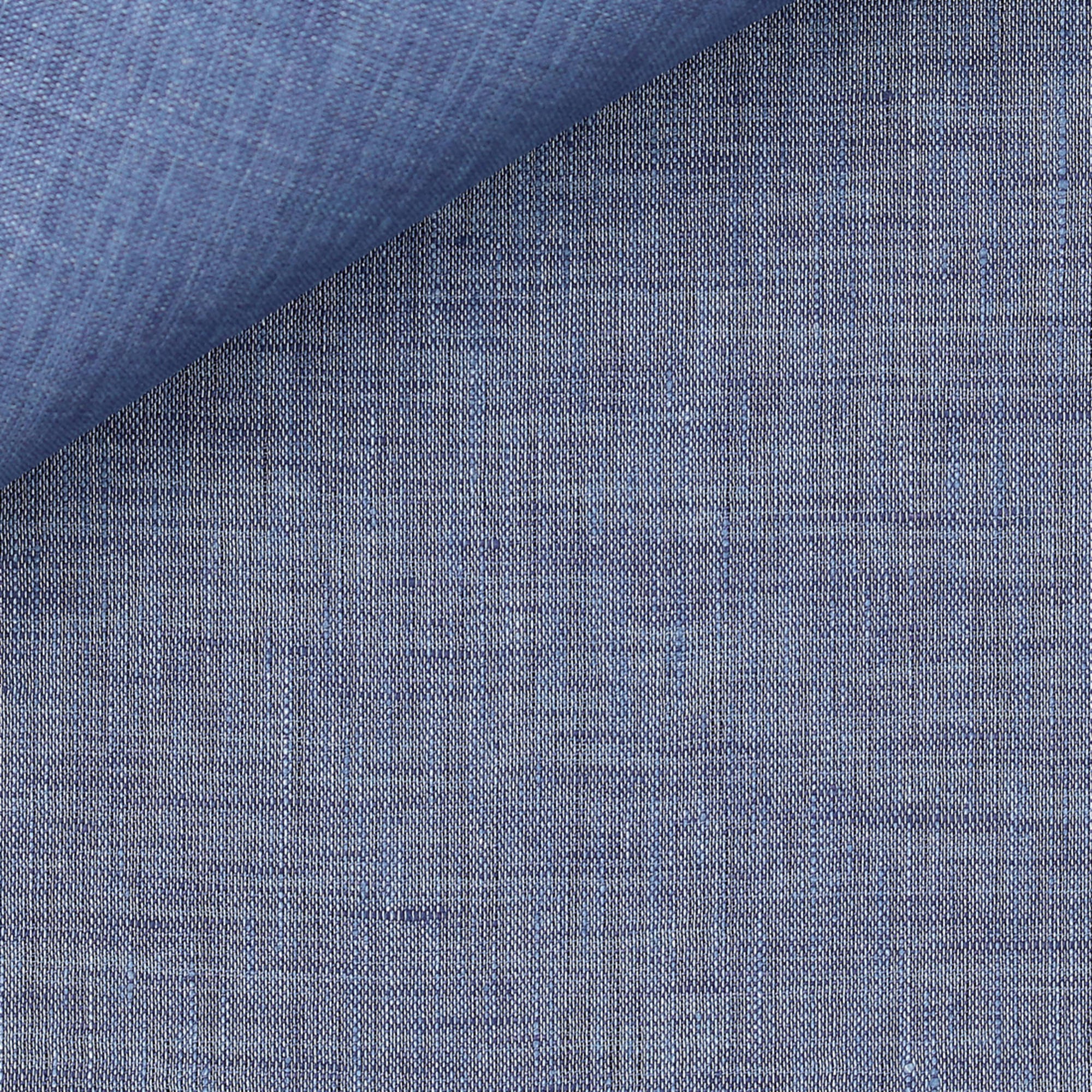 Linen Plain Blue