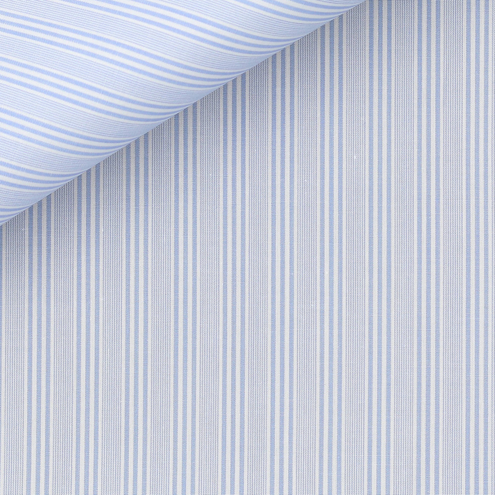 Poplin Stripes Blue