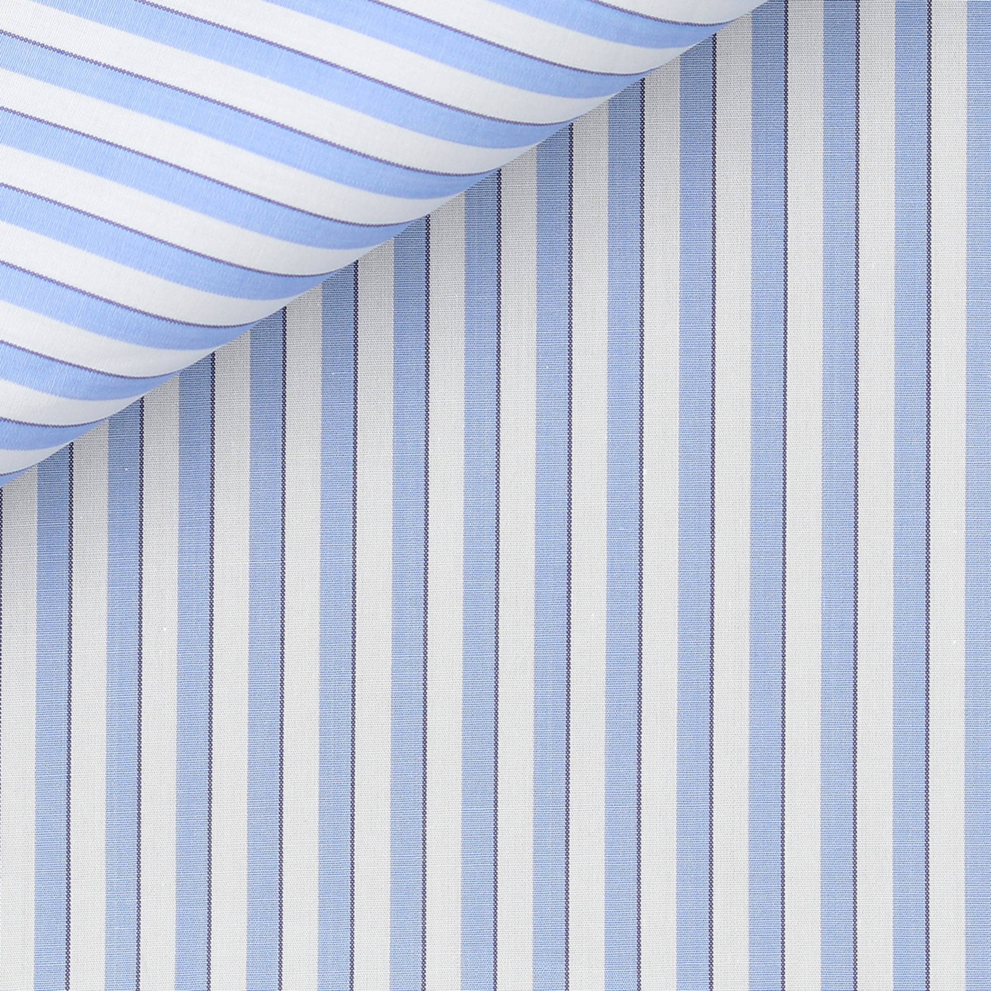 Poplin Stripes Blue
