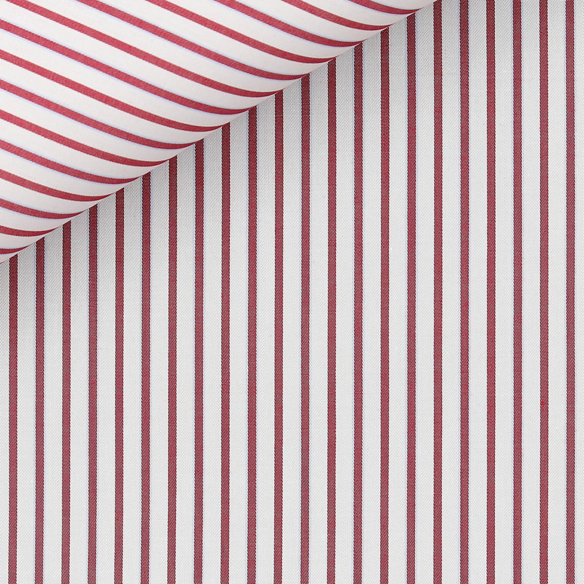Twill Stripes Red