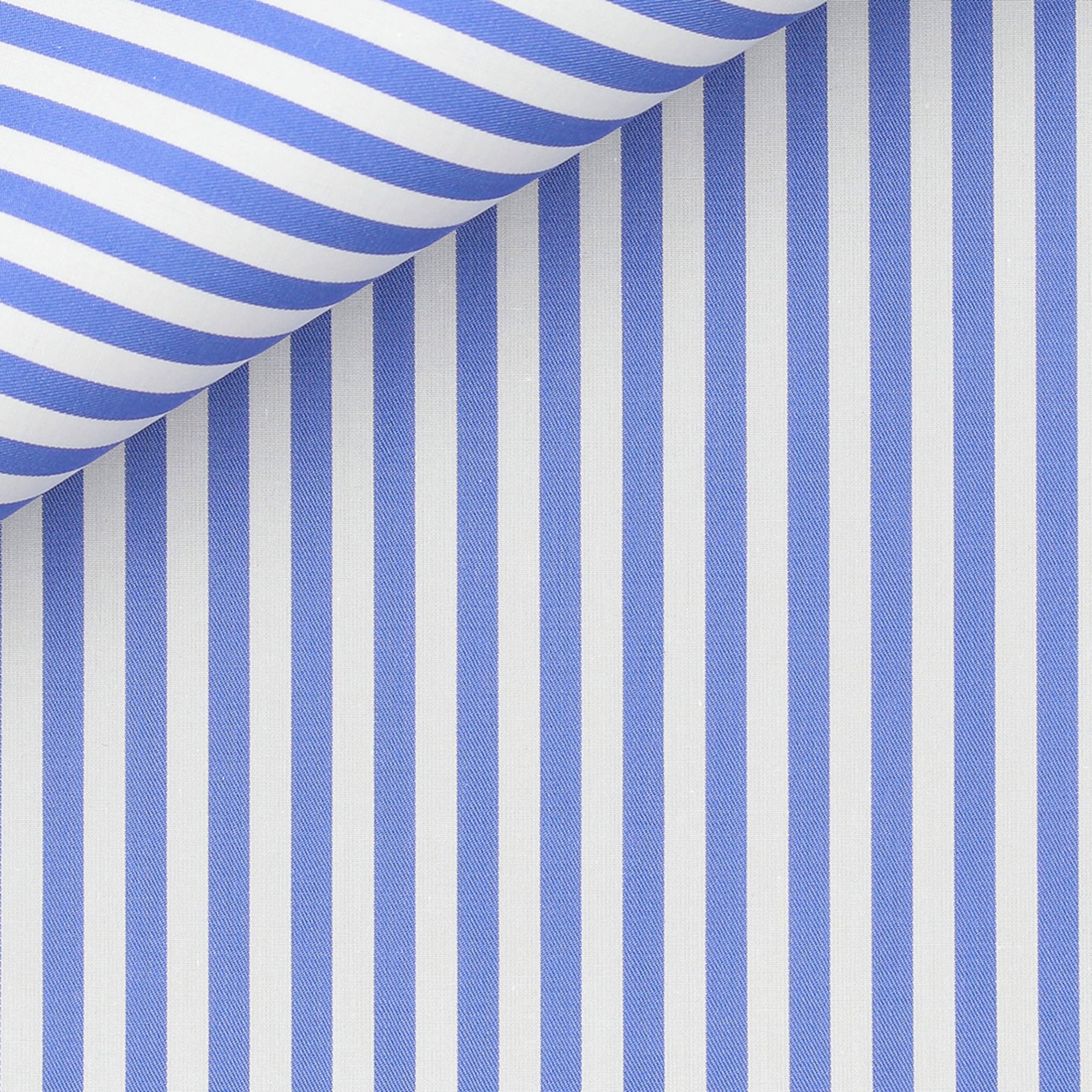 Poplin Stripes Blue
