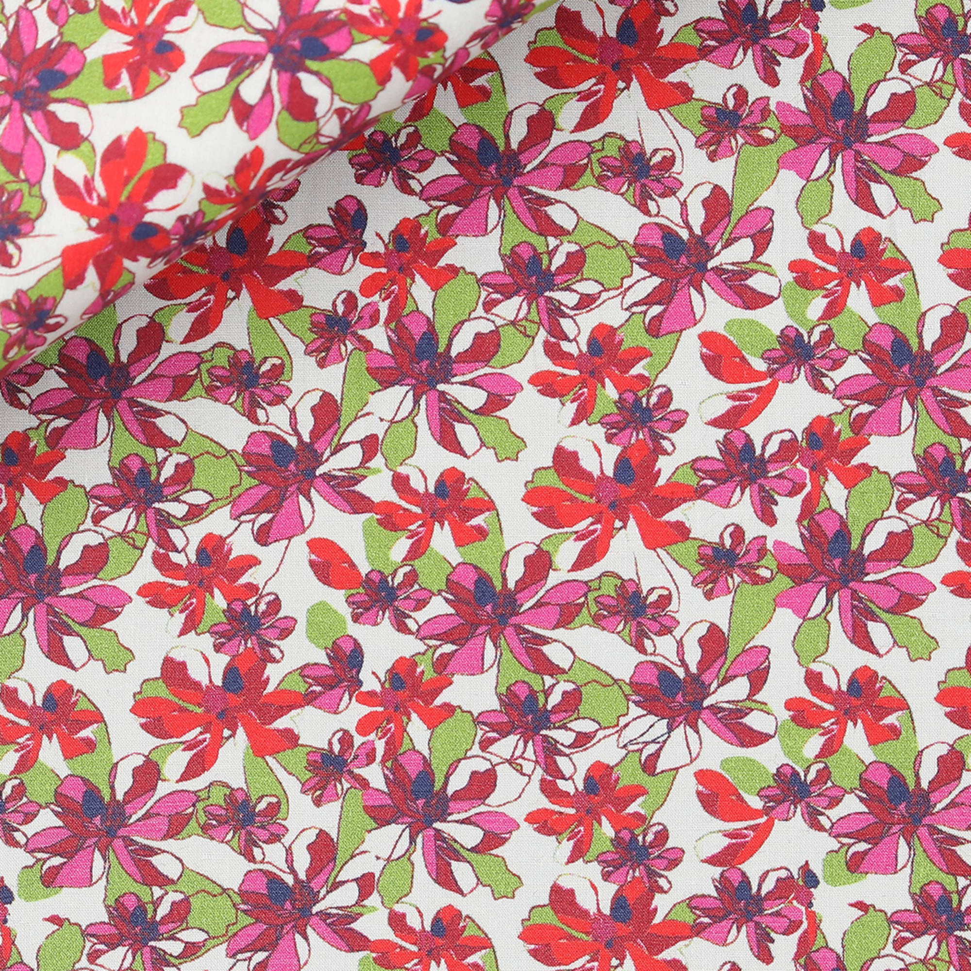 Poplin Pattern Green