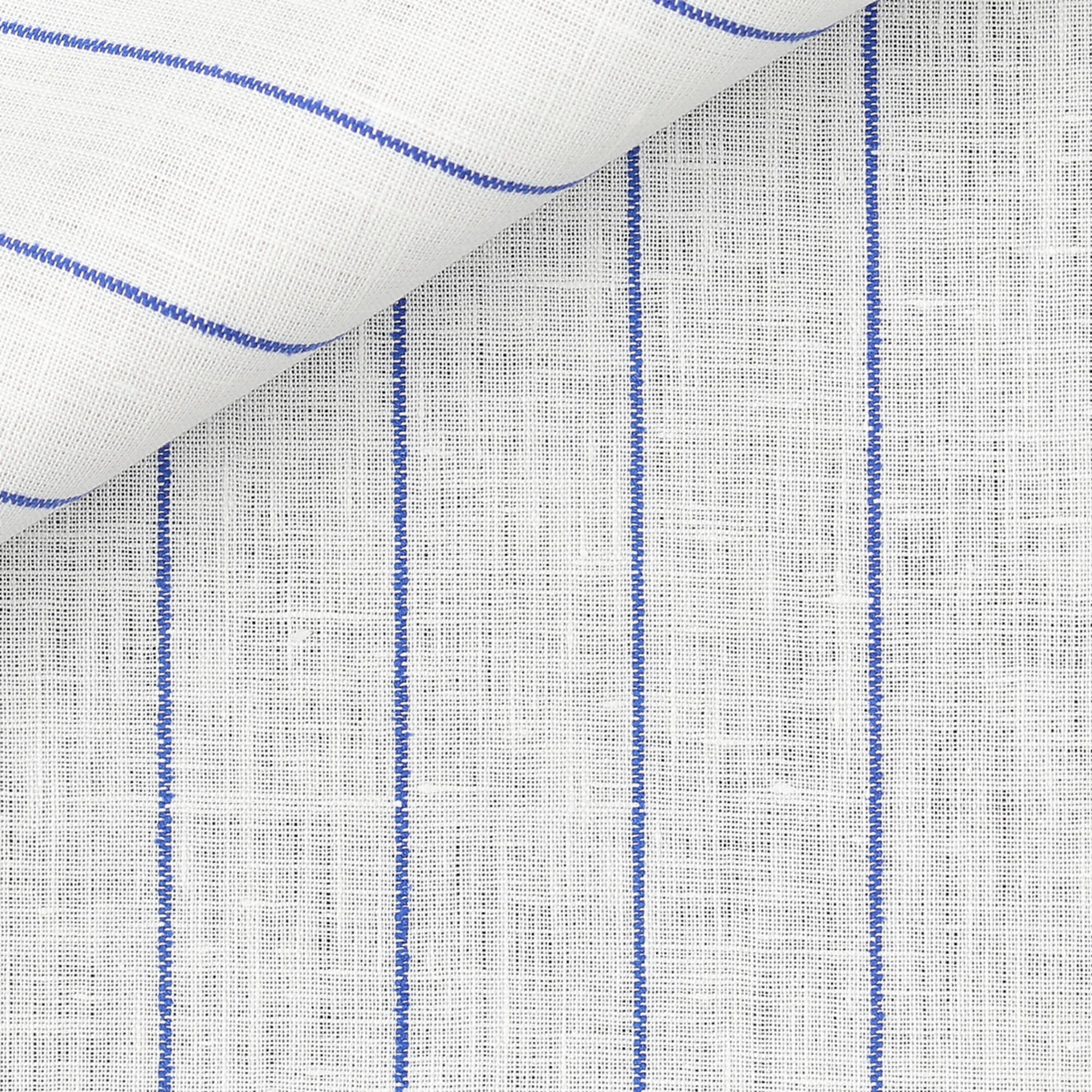 Linen Stripes Blue