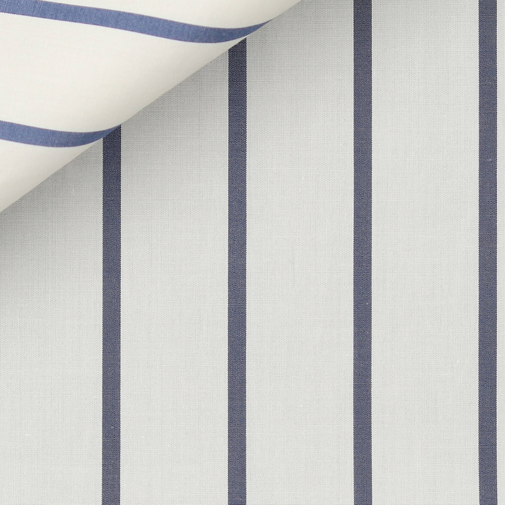 Poplin Stripes Blue