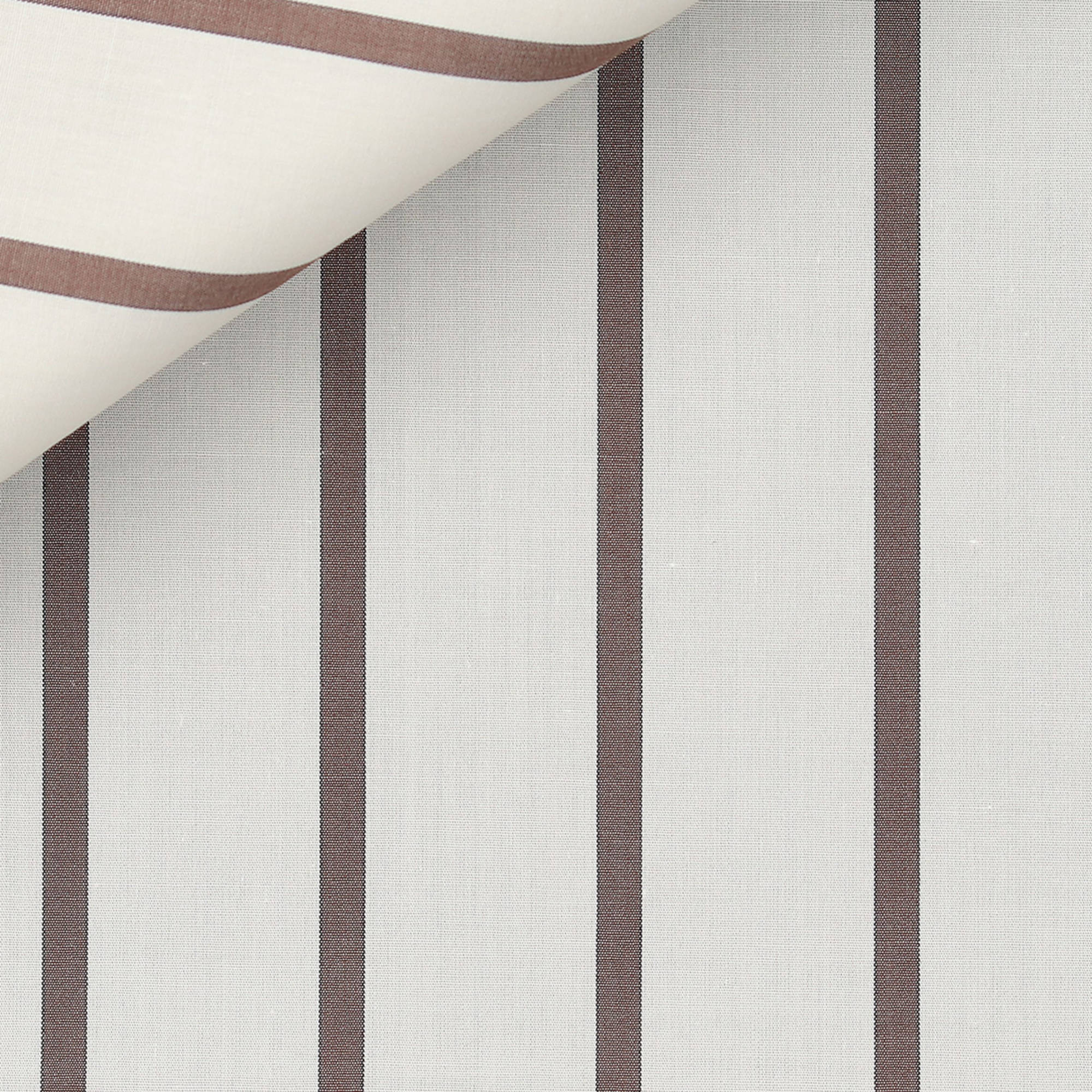 Poplin Stripes Brown