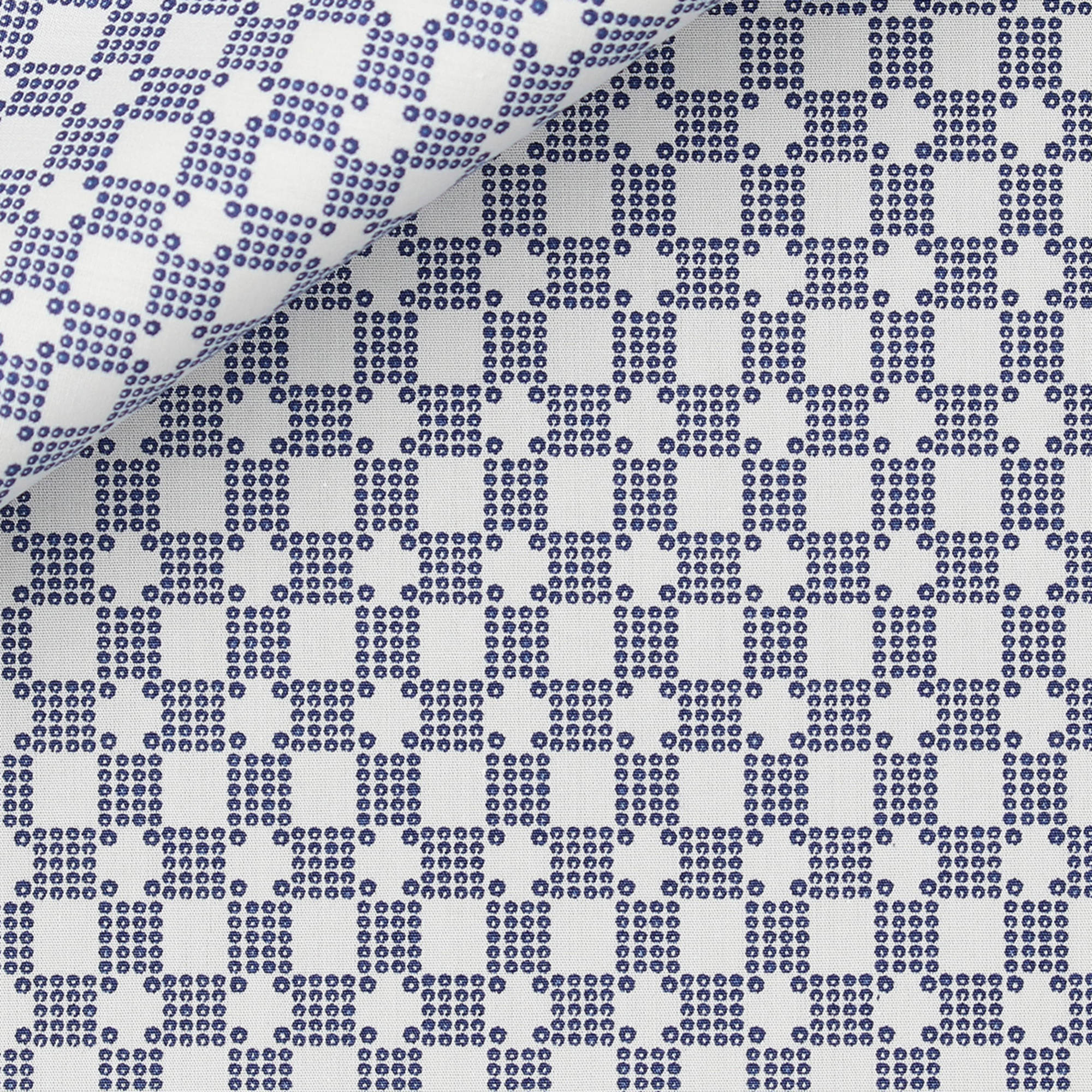 Poplin Pattern Blue