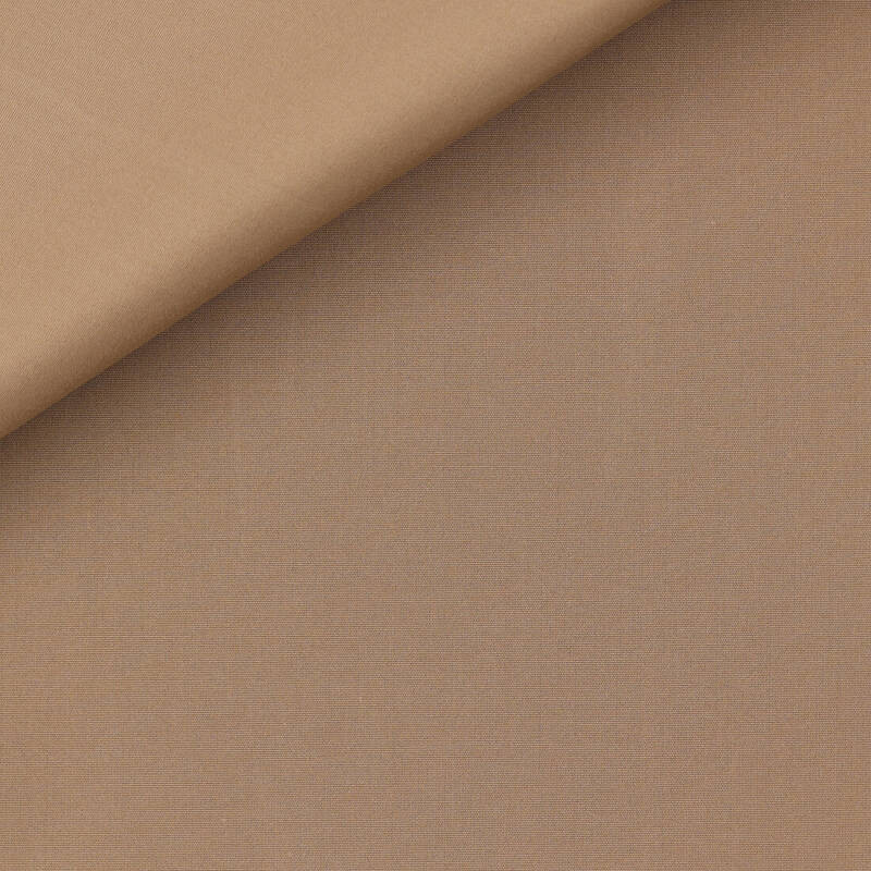 Poplin Plain Brown