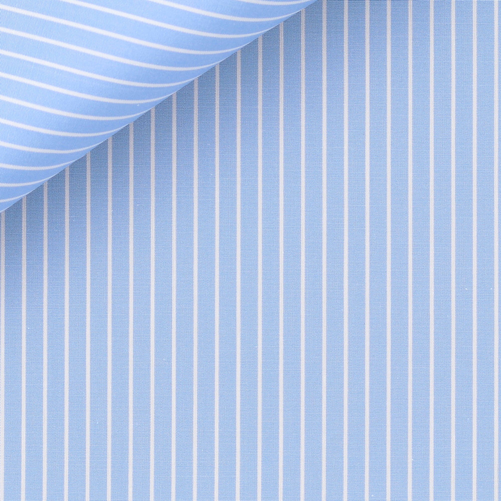 Poplin Stripes Blue