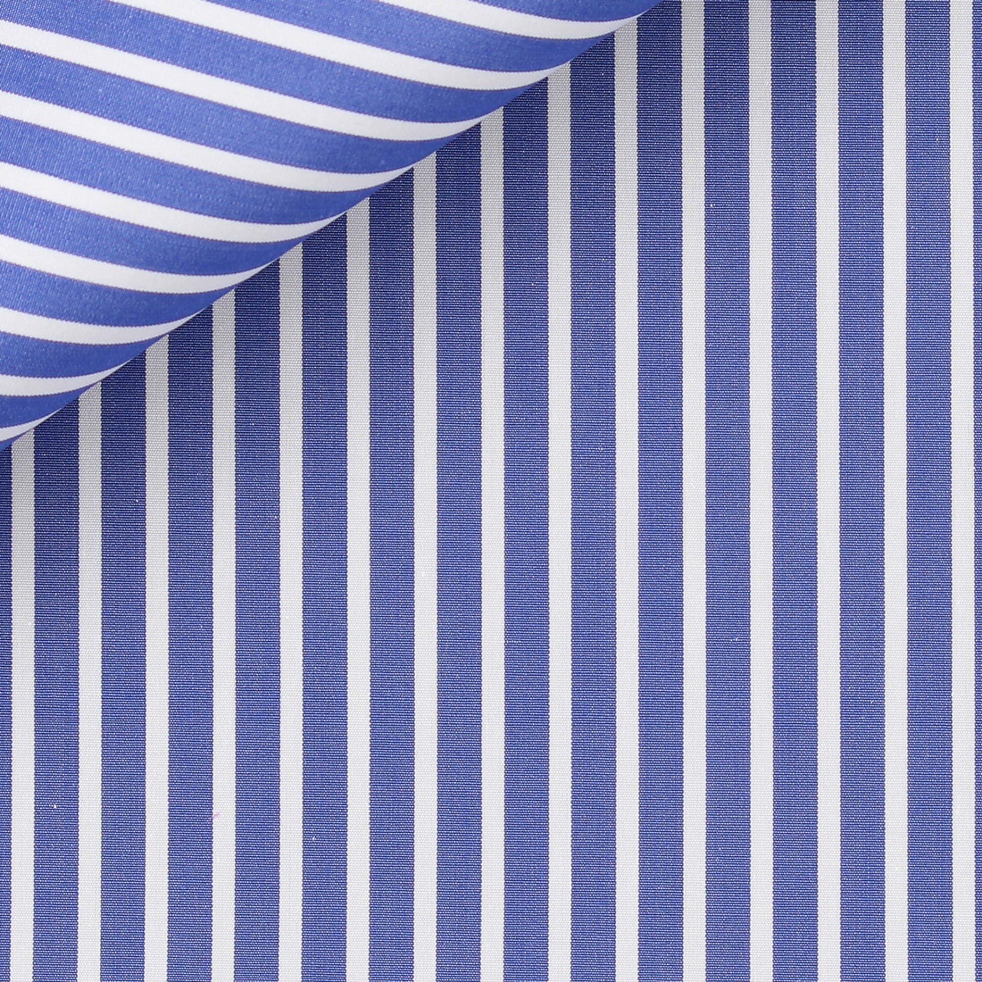 Poplin Stripes Blue