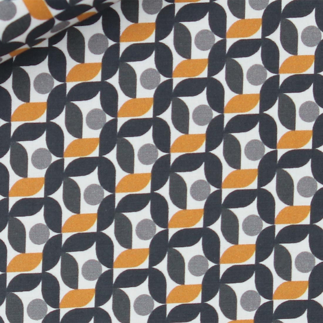 Poplin Pattern Yellow