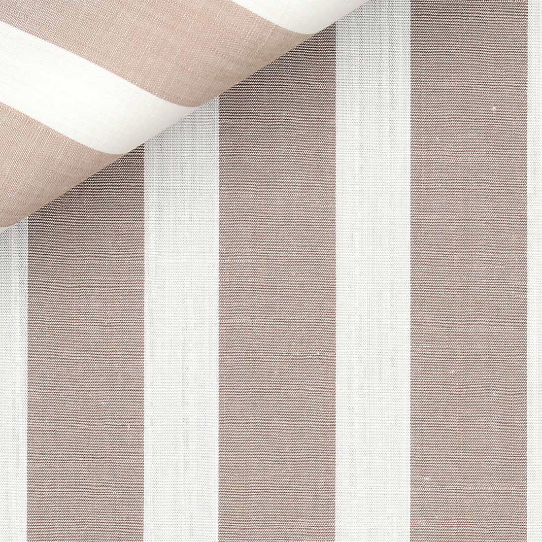 Chambray Stripes Brown