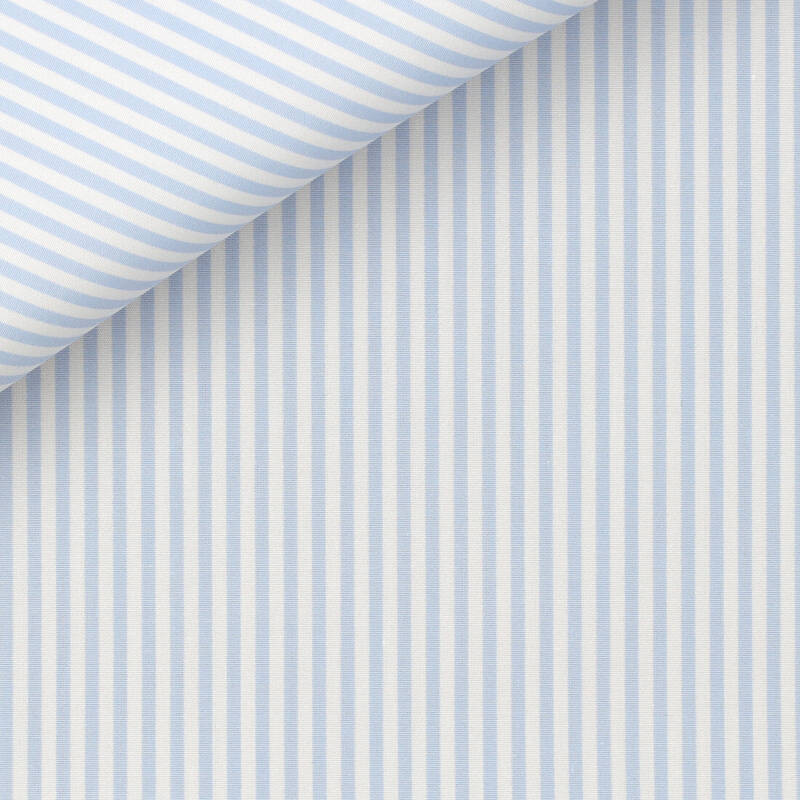 Poplin Stripes Blue