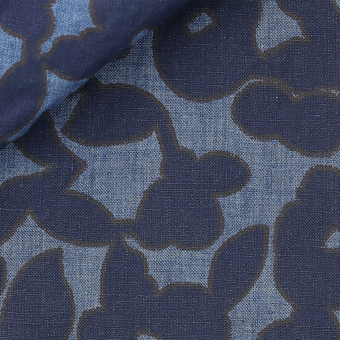 Linen Pattern Blue