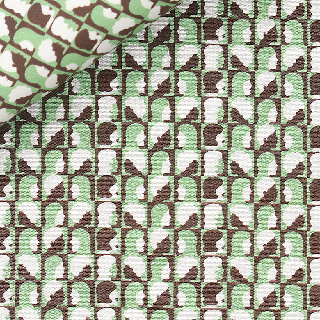 Poplin Pattern Green